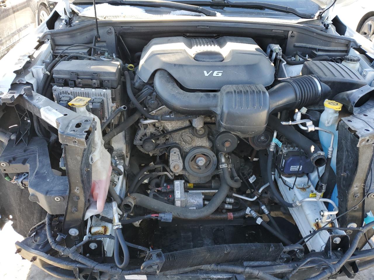 2015 Jeep Grand Cherokee VIN 1C4RJFCG9FC950722 Copart auction photo, frame damage / front end damage thumbnail 12