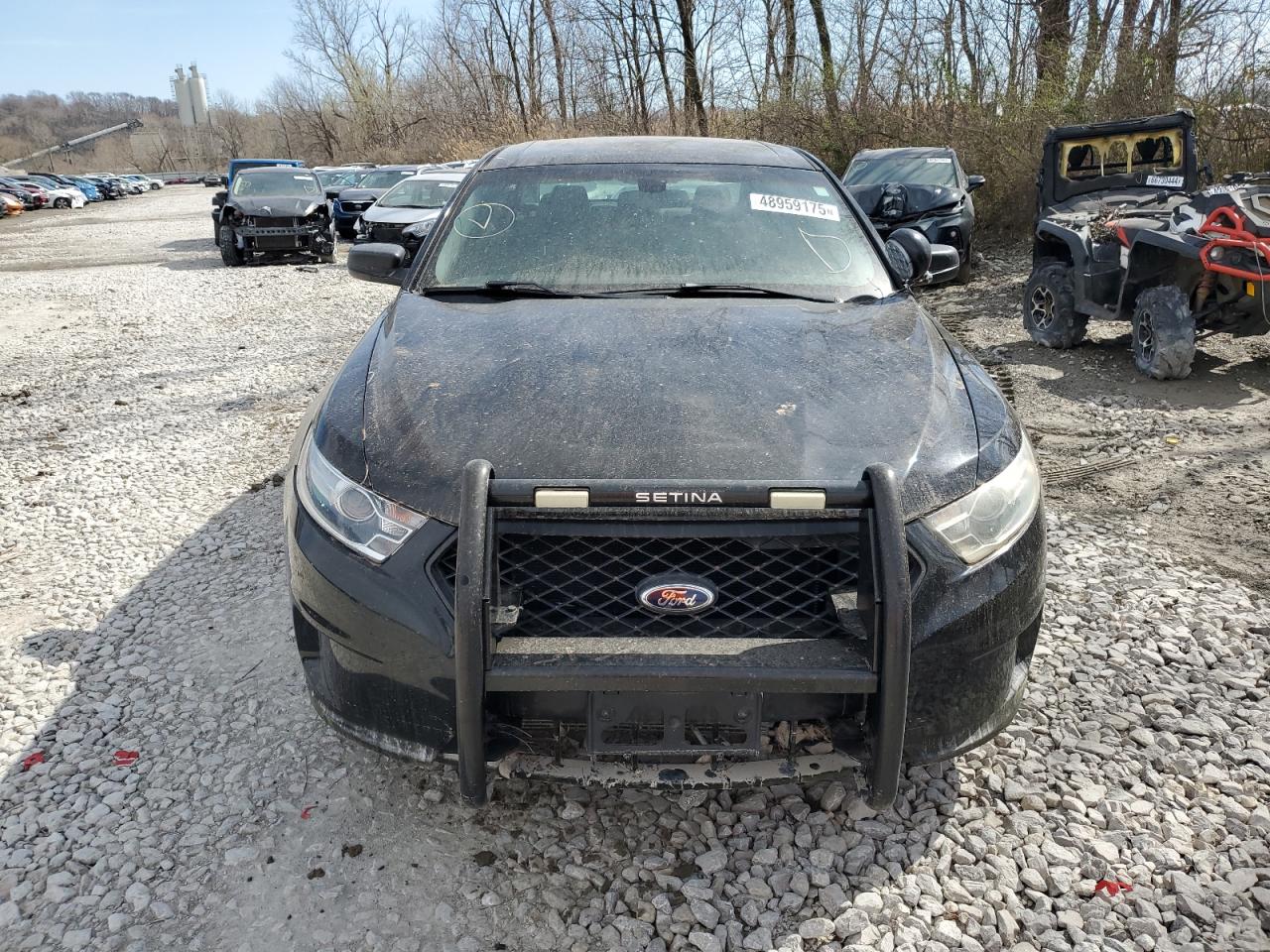 2013 Ford Taurus VIN 1FAHP2M87DG144884 Copart auction photo, hail damage thumbnail 5