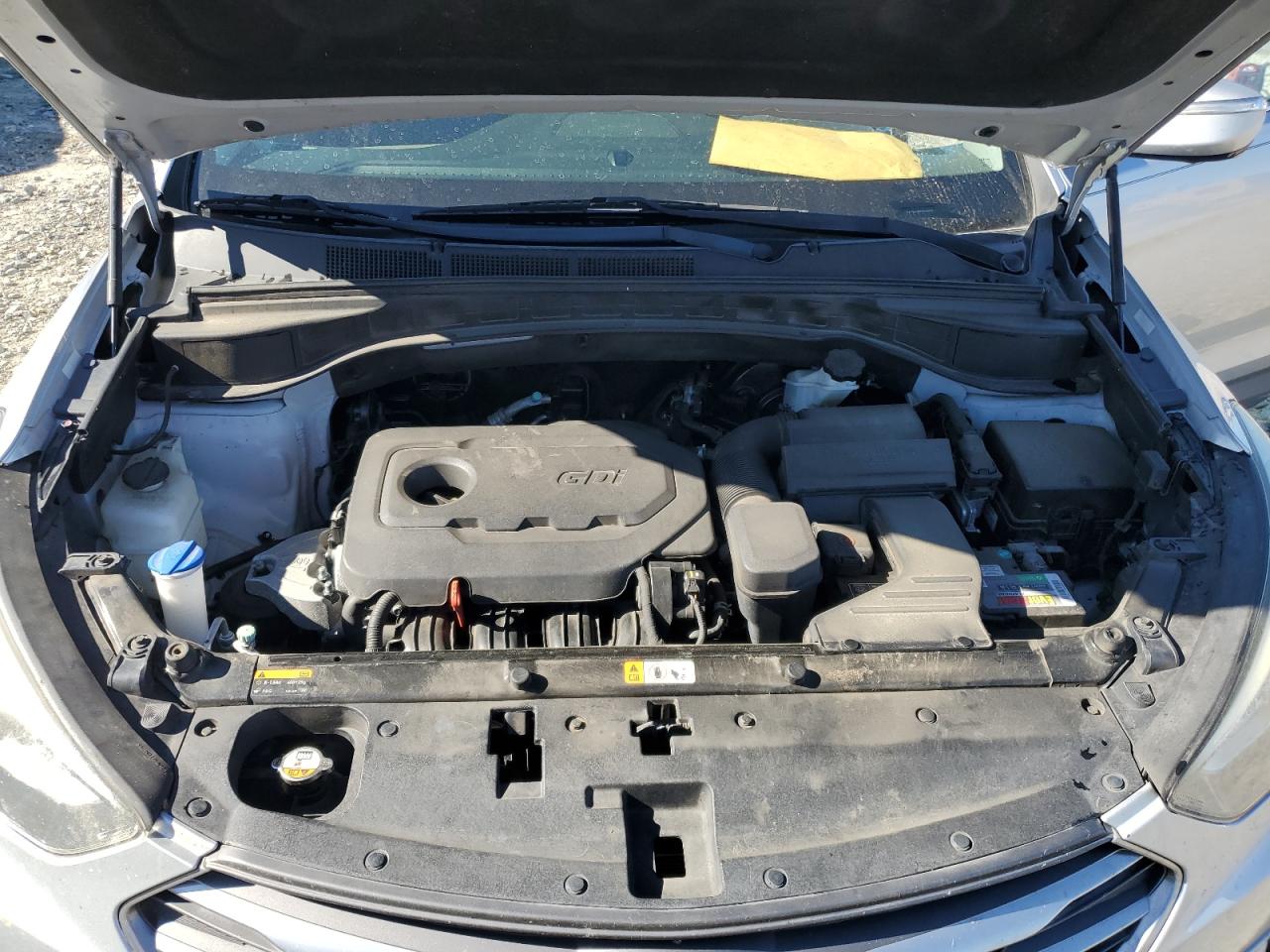 2017 Hyundai Santa Fe VIN 5XYZU3LB9HG500139 Copart auction photo, side damage thumbnail 12