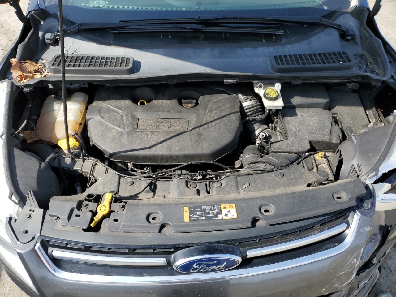 2016 Ford Escape VIN 1FMCU9J94GUB02712 Copart auction photo, front end / minor dent/scratches damage thumbnail 12