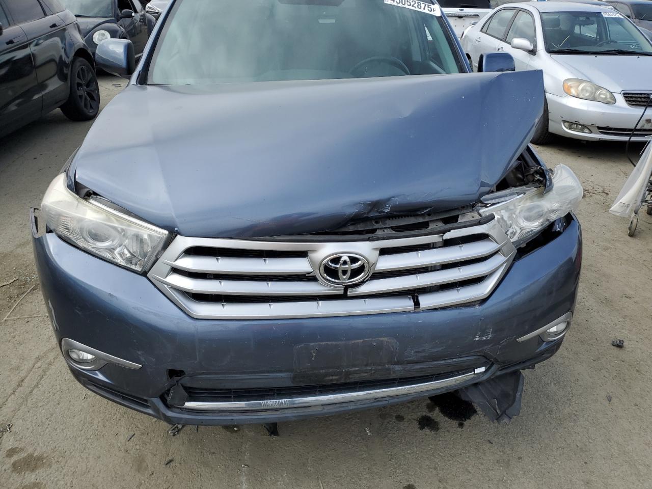 2012 Toyota Highlander VIN 5TDDK3EHXCS136729 Copart auction photo, front end damage thumbnail 12