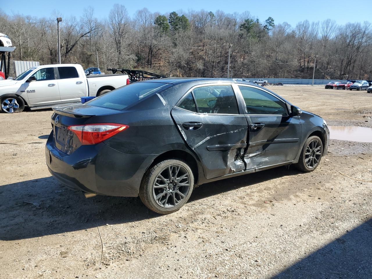 2016 Toyota Corolla VIN 2T1BURHE3GC579356 Copart auction photo, frame damage / side damage thumbnail 3