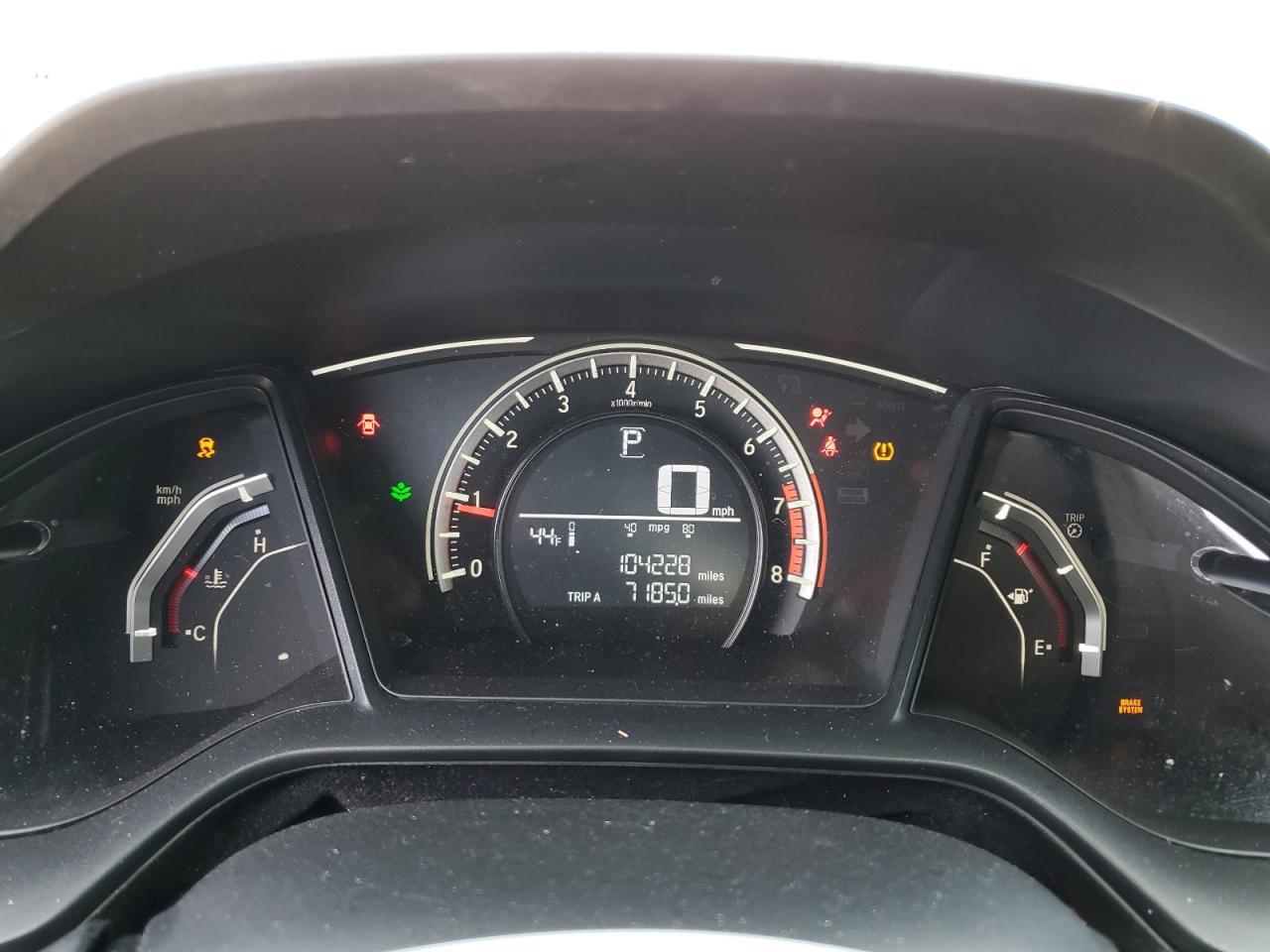 2017 Honda Civic VIN 19XFC2F53HE076007 Copart auction photo, front end damage thumbnail 9