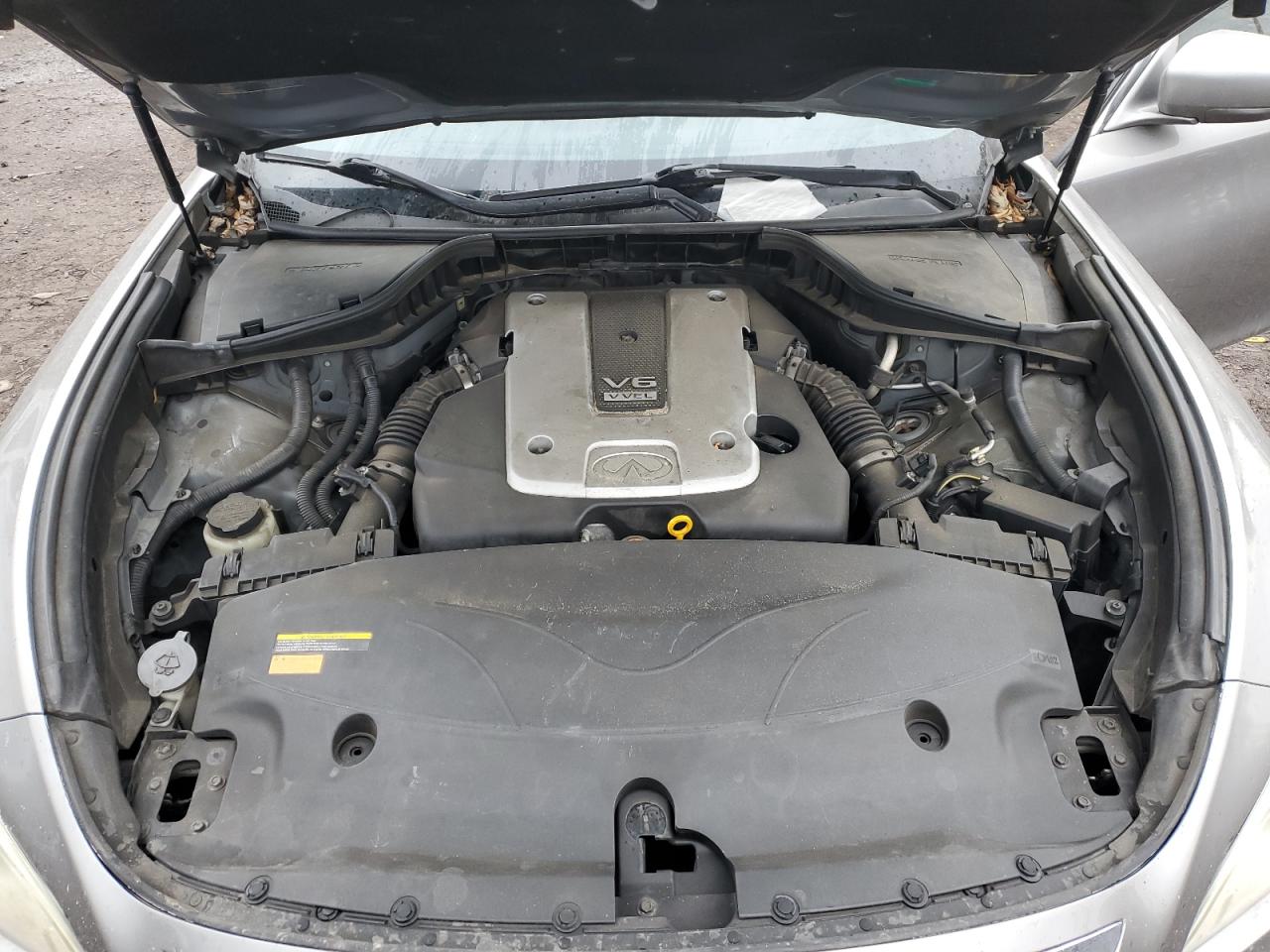 2013 Infiniti M VIN 12345678912345678 Copart auction photo, rear end damage thumbnail 11