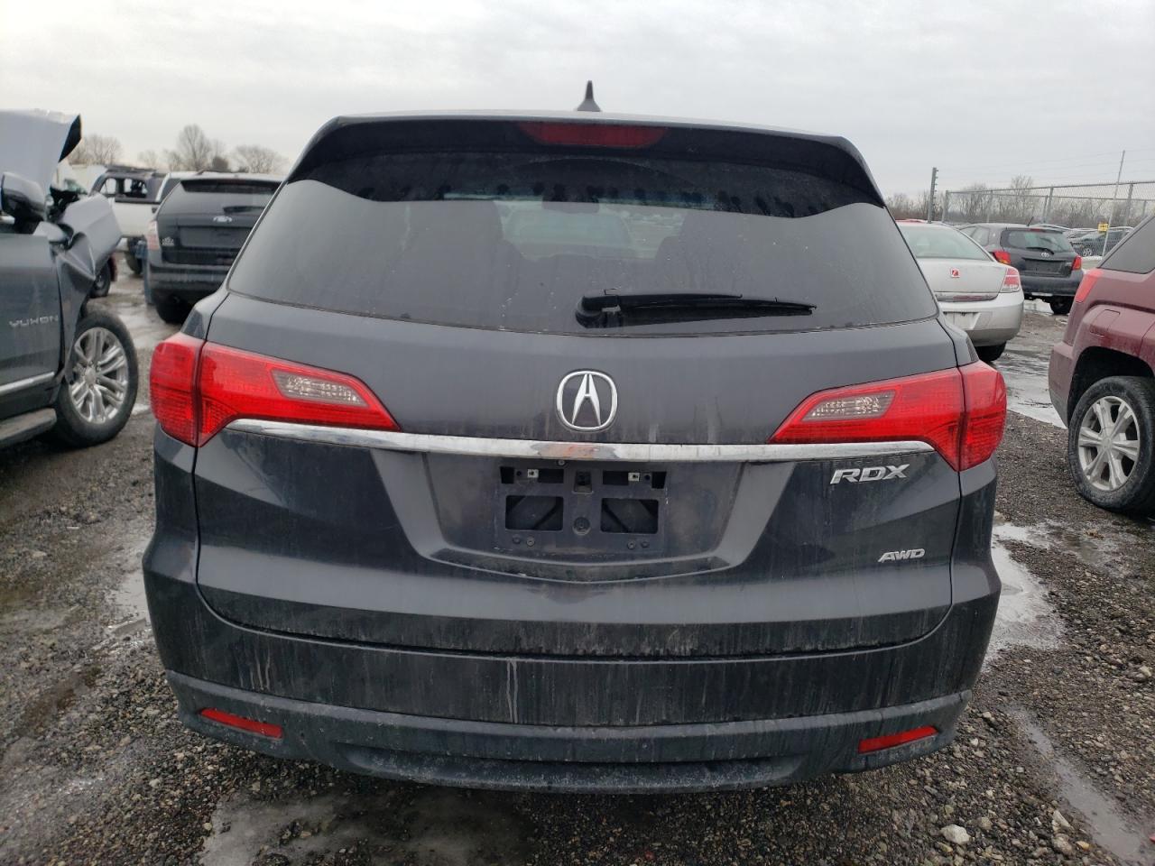 2014 Acura RDX VIN 5J8TB4H34EL000961 Copart auction photo, front end / minor dent/scratches damage thumbnail 6