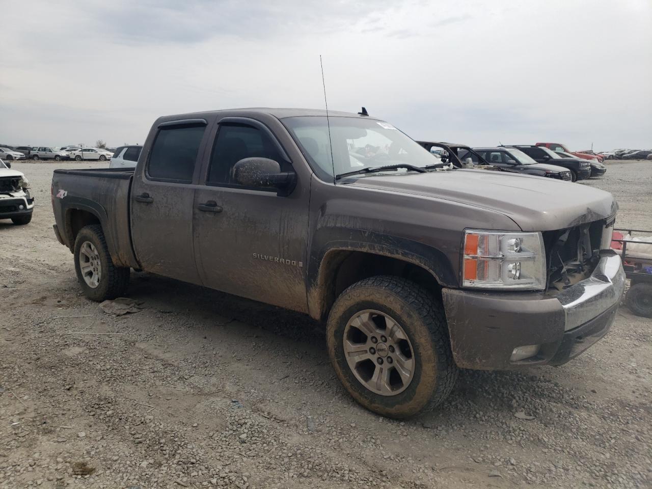 2007 Chevrolet Silverado VIN 2GCEK13M971576513 Copart auction photo, front end damage thumbnail 4