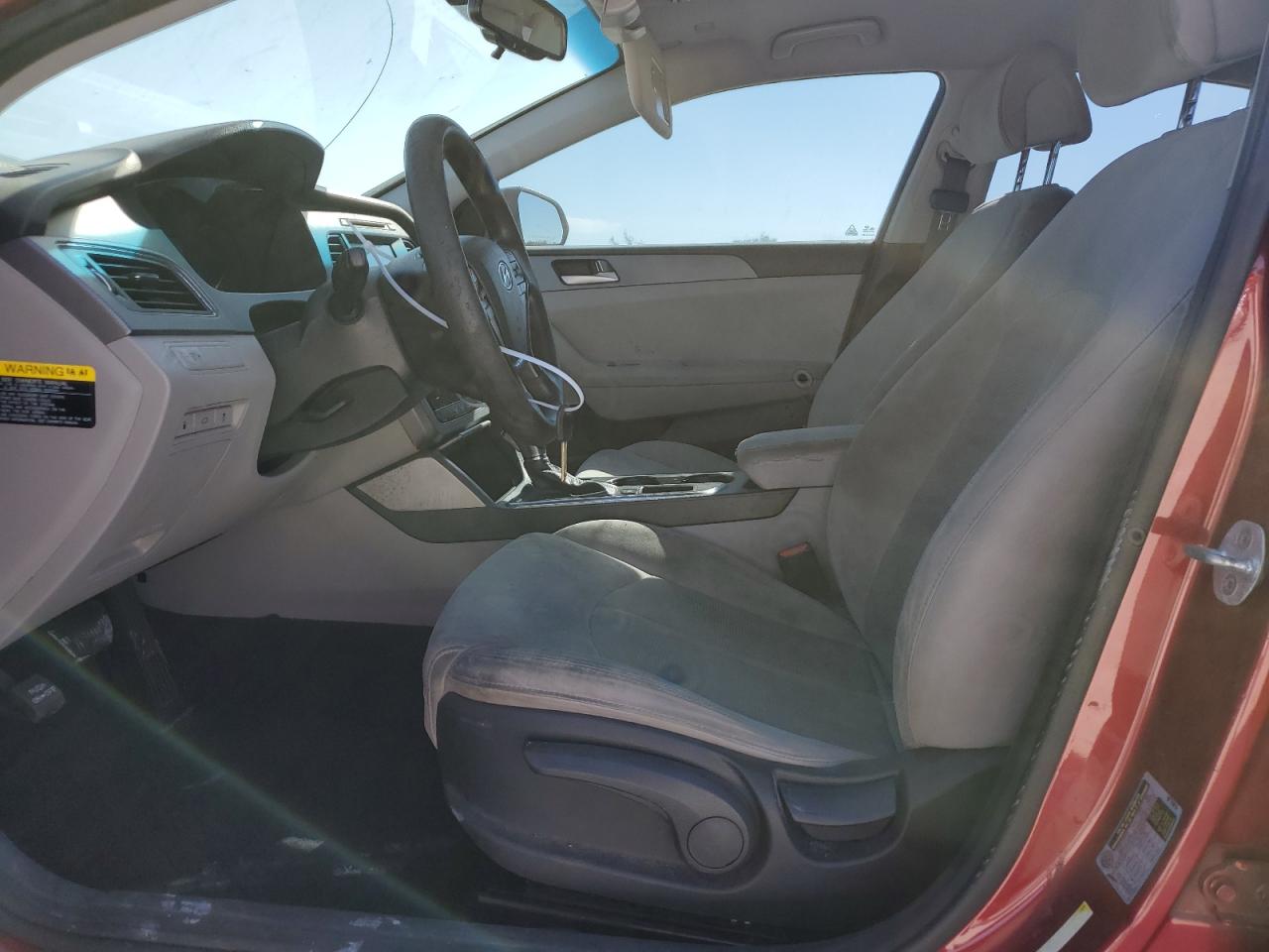 2016 Hyundai Sonata VIN 5NPE24AF3GH436395 Copart auction photo, rear end / front end damage thumbnail 7