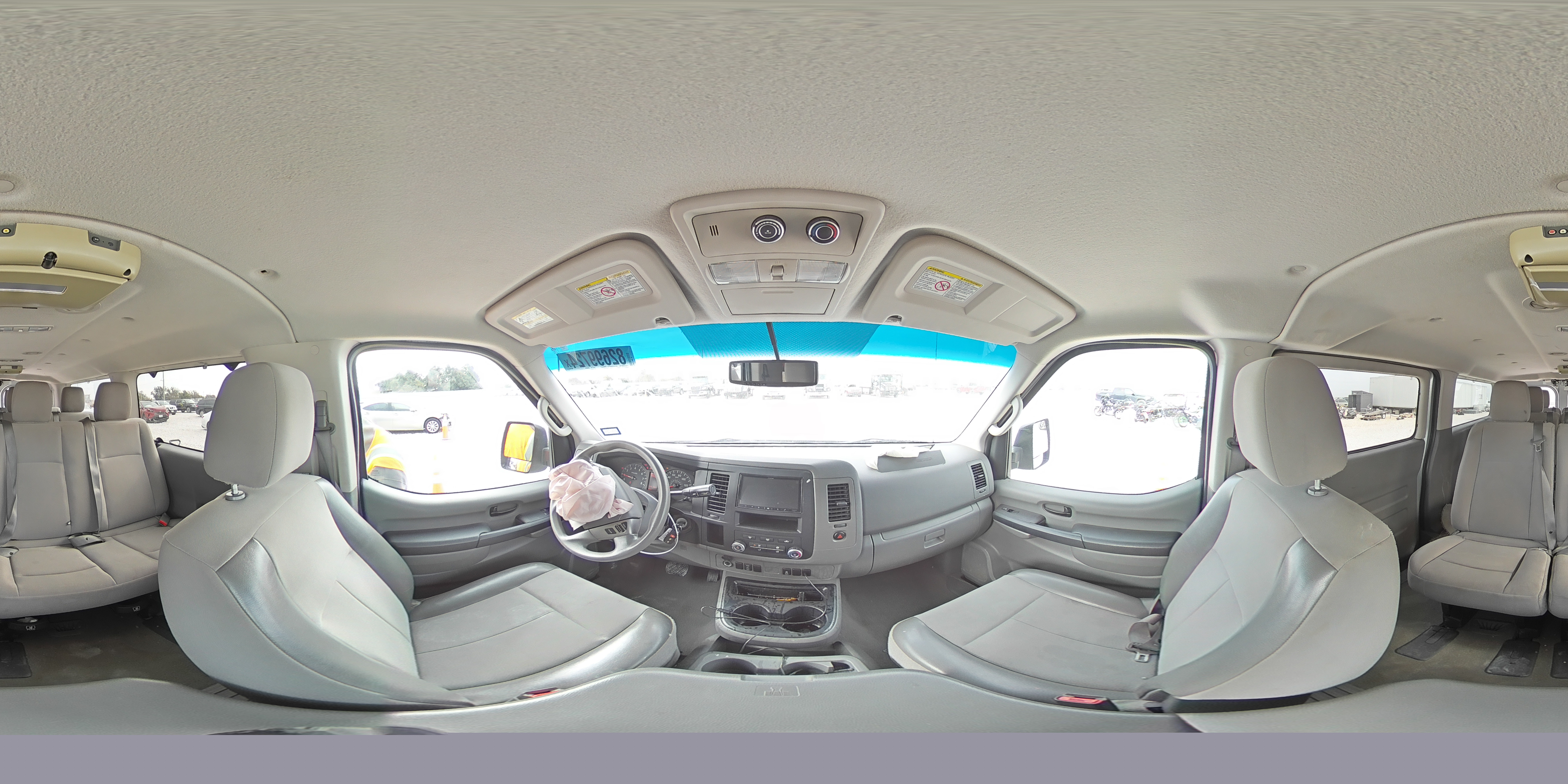 2013 Nissan NV VIN 5BZAF0AA2DN200560 Copart auction photo, front end damage thumbnail 14