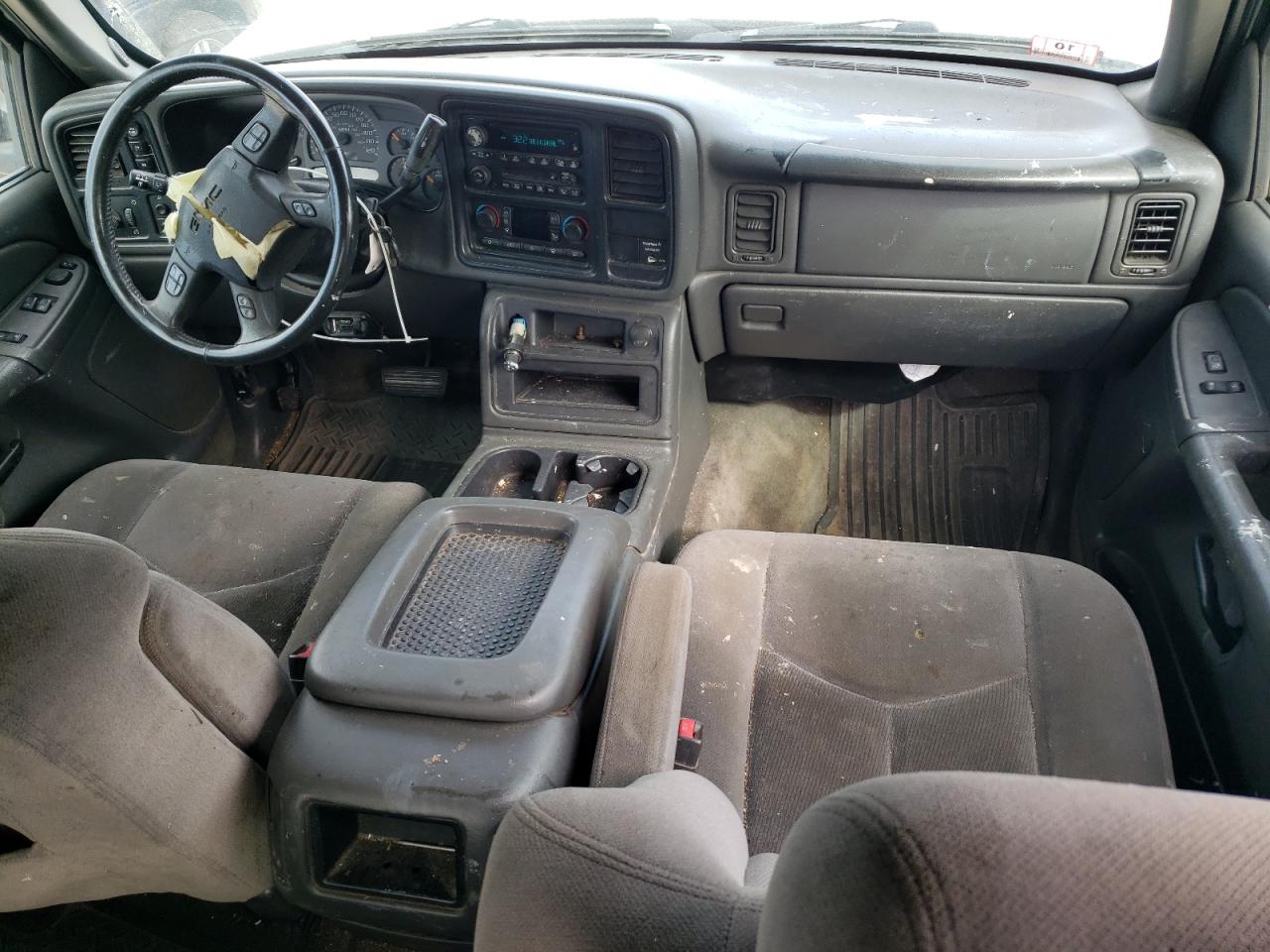 2004 GMC Sierra VIN 2GTEK19T441131185 Copart auction photo, front end / undercarriage damage thumbnail 8