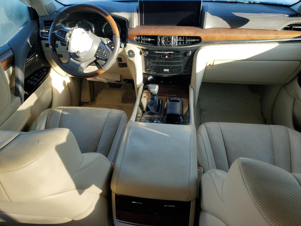 2017 Lexus LX VIN JTJHY7AX0H4225164 Copart auction photo, front end damage thumbnail 8