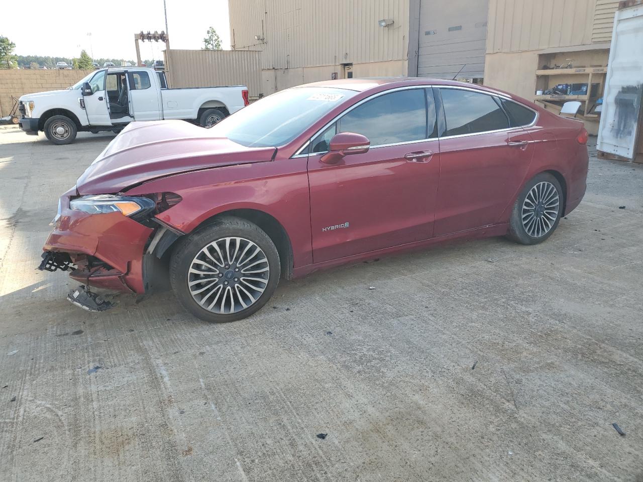 2017 Ford Fusion VIN 3FA6P0RU7HR360251
