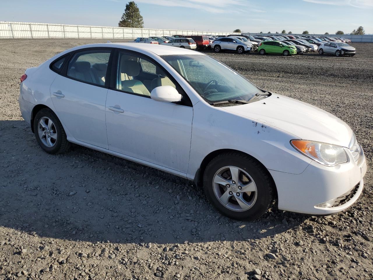 2010 Hyundai Elantra VIN KMHDU4AD9AU846213 Copart auction photo, front end damage thumbnail 4