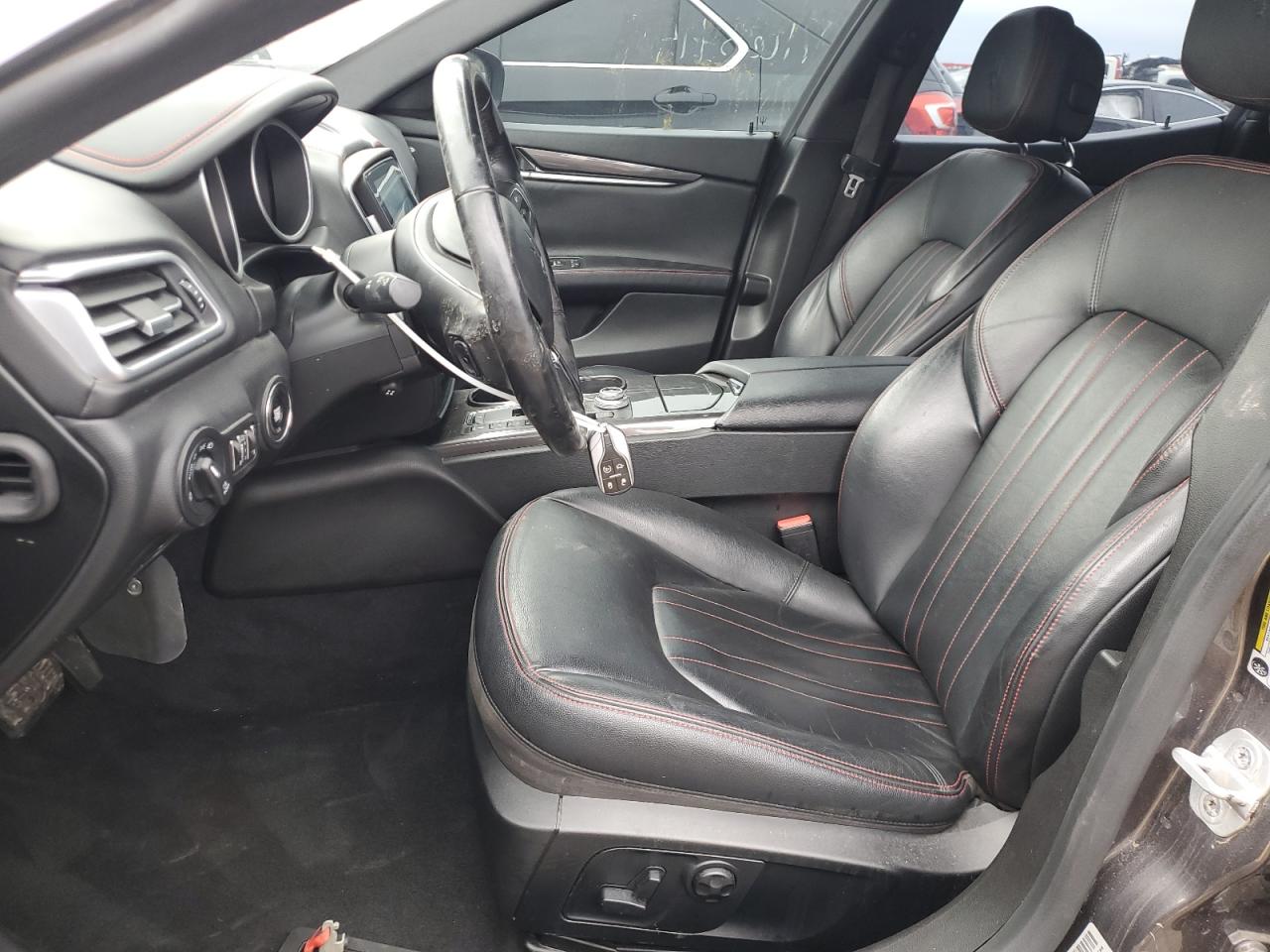 2018 Maserati Ghibli VIN ZAM57YTA8J1267284 Copart auction photo, stripped damage thumbnail 7