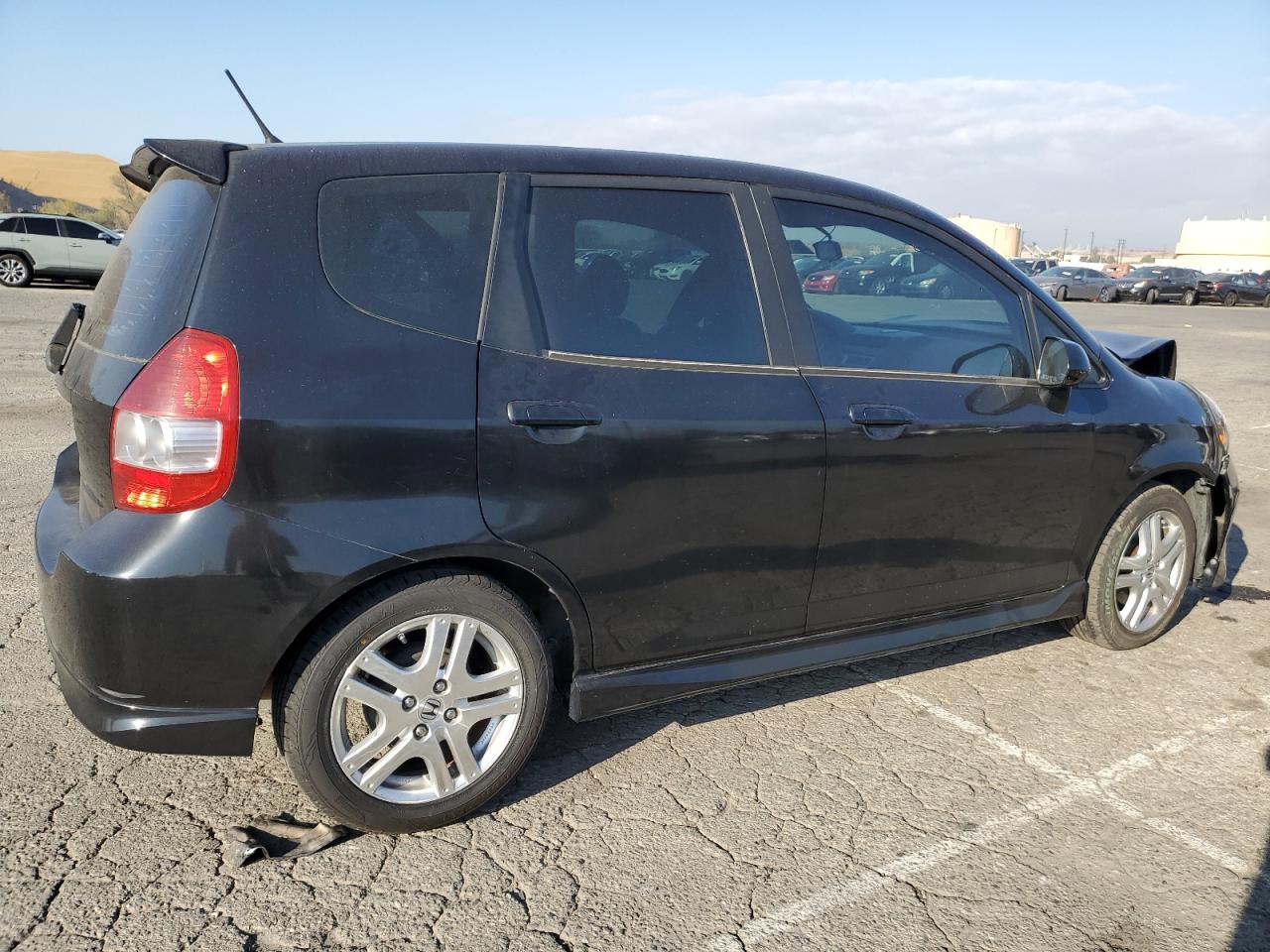 2008 Honda Fit VIN JHMGD386X8S049704 Copart auction photo, front end damage thumbnail 3