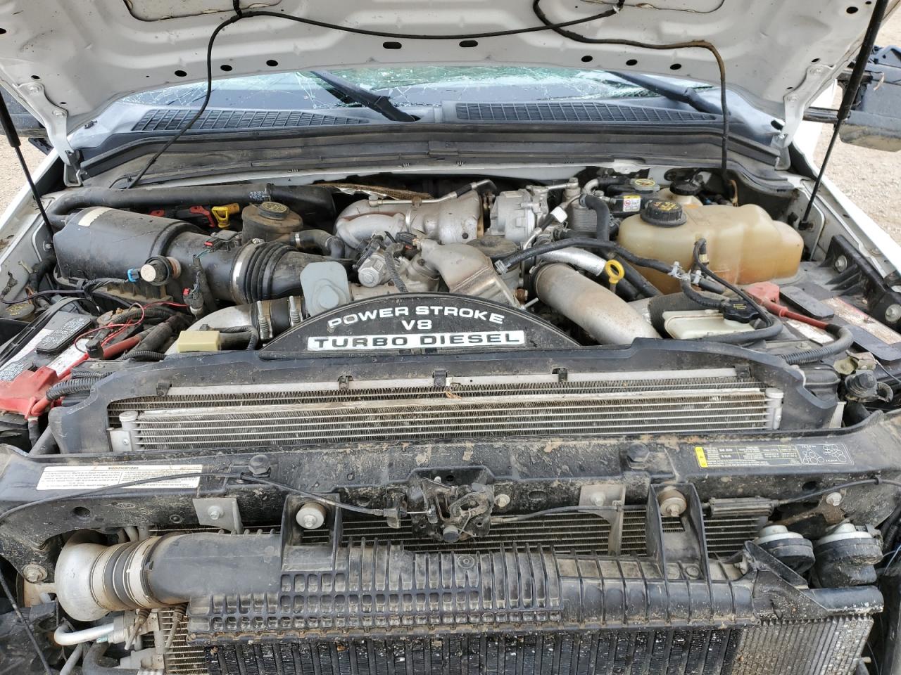 2009 Ford F250 VIN 1FTSW21R69EB25052 Copart auction photo, rollover / undercarriage damage thumbnail 11