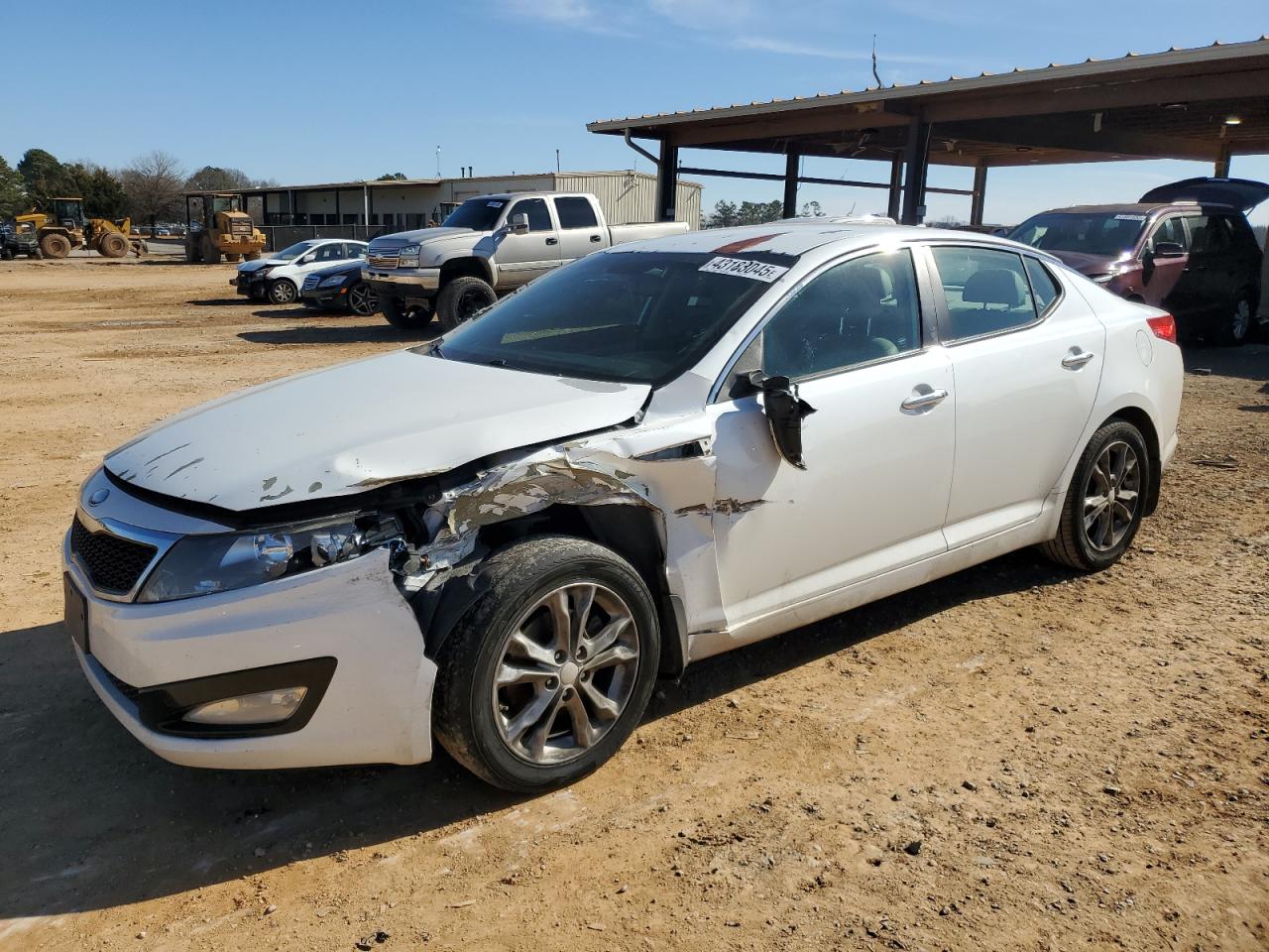 2013 KIA Optima VIN 5XXGN4A77DG100247
