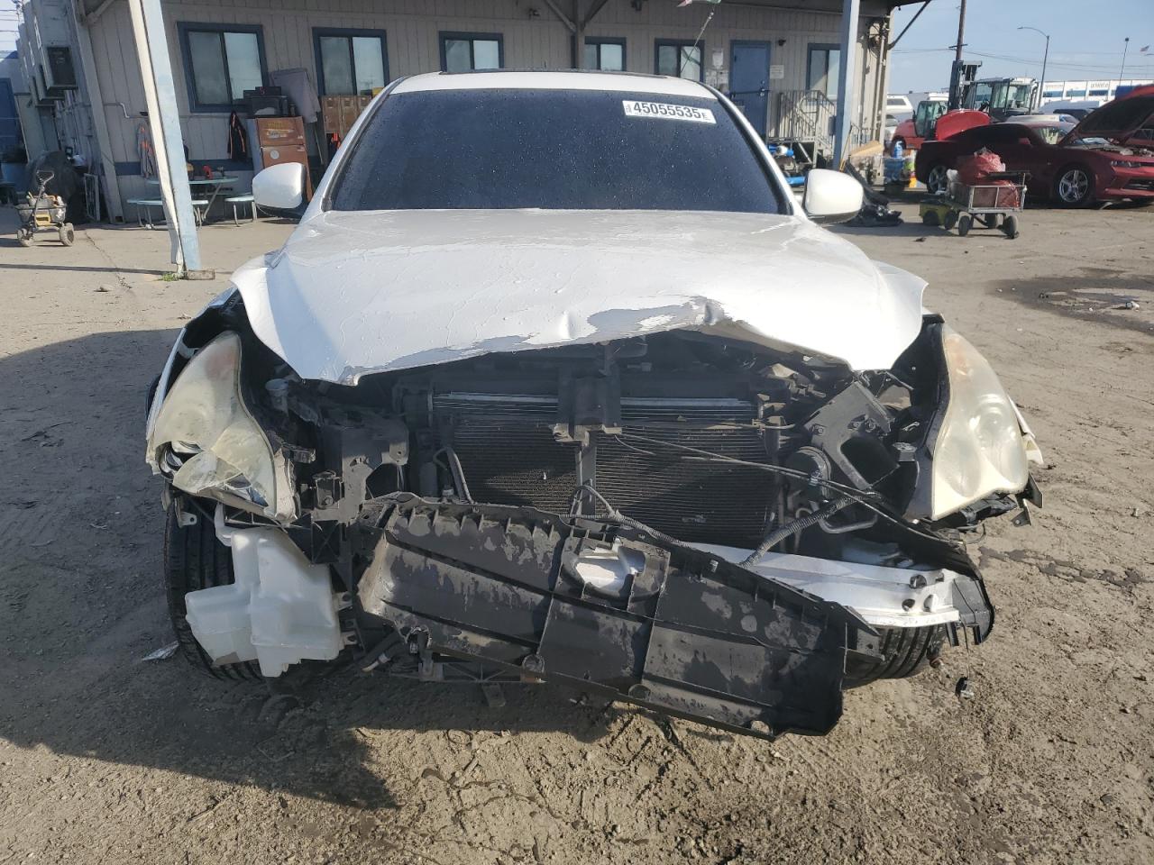 2008 Infiniti EX VIN JNKAJ09F98M357396 Copart auction photo, front end / rear end damage thumbnail 5