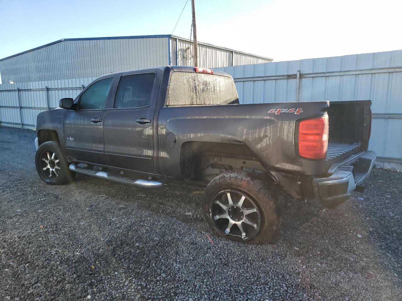 2016 Chevrolet Silverado VIN 3GCUKREC0GG147007 Copart auction photo, rear end / minor dent/scratches damage thumbnail 2