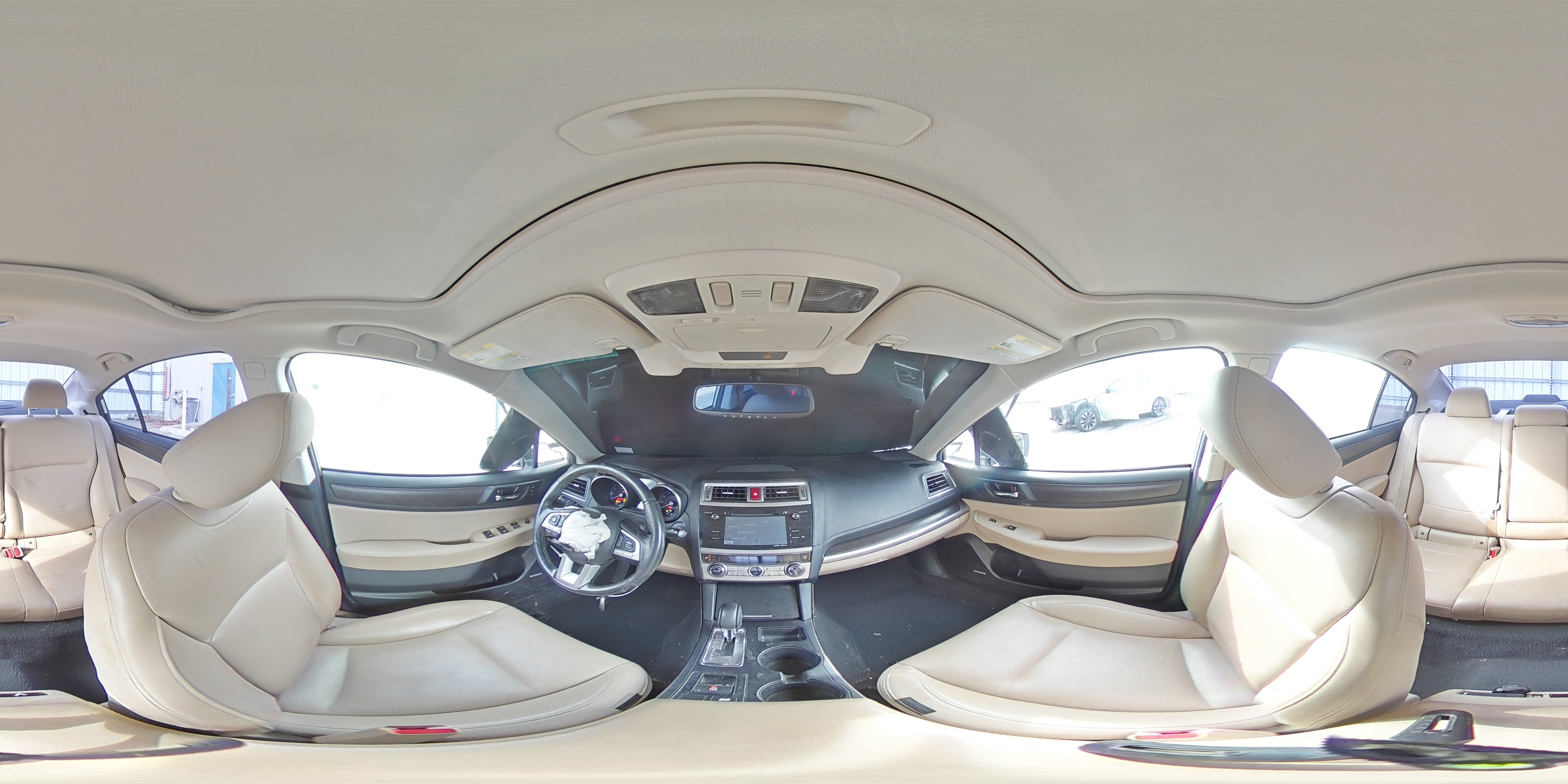 2015 Subaru Legacy VIN 4S3BNBN67F3066037 Copart auction photo, front end / rear end damage thumbnail 13