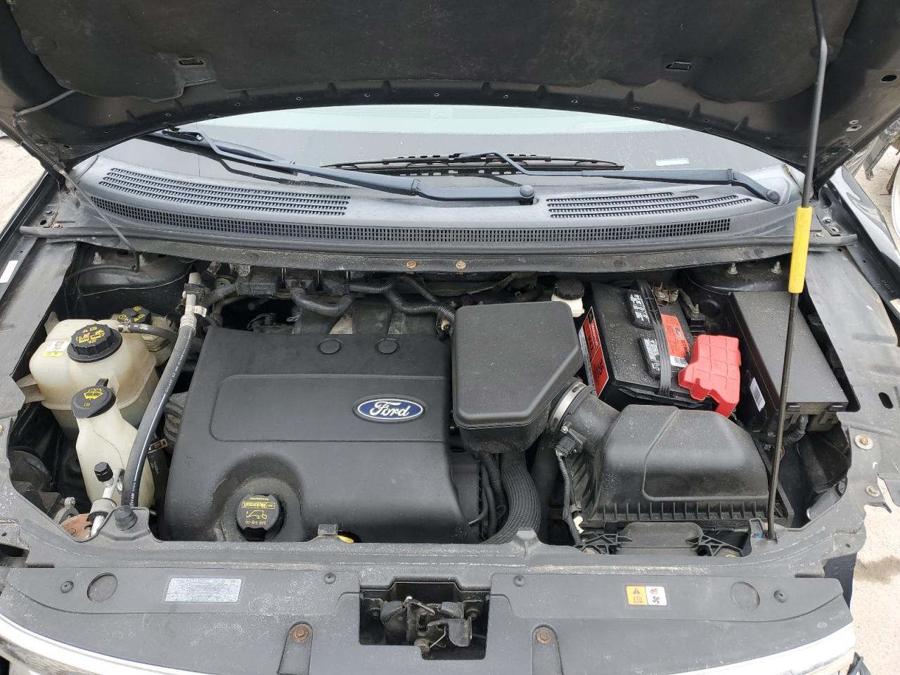 2011 Ford Edge VIN 2FMDK3KCXBBA12058 Copart auction photo, front end / minor dent/scratches damage thumbnail 12