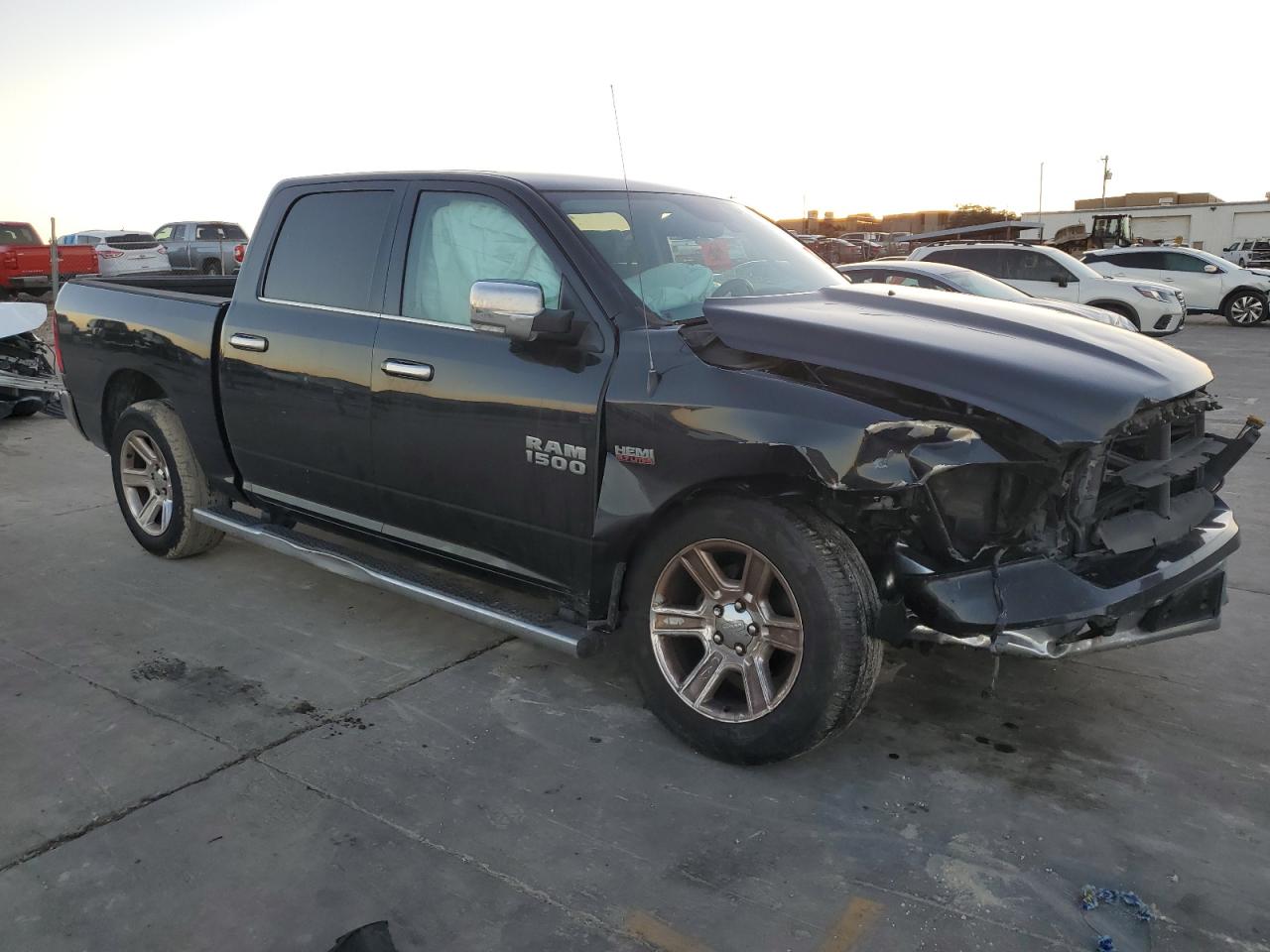 2018 RAM 1500 VIN 1C6RR6LTXJS239932 Copart auction photo, front end damage thumbnail 4