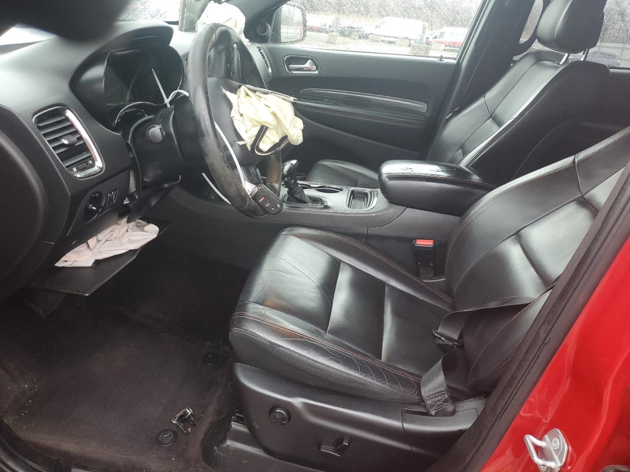 2018 Dodge Durango VIN 1C4RDJDG9JC496148 Copart auction photo, front end / side damage thumbnail 7