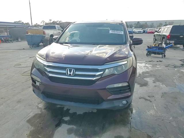 2016 Honda Pilot VIN 5FNYF5H7XGB057625 Copart auction photo, front end damage thumbnail 14