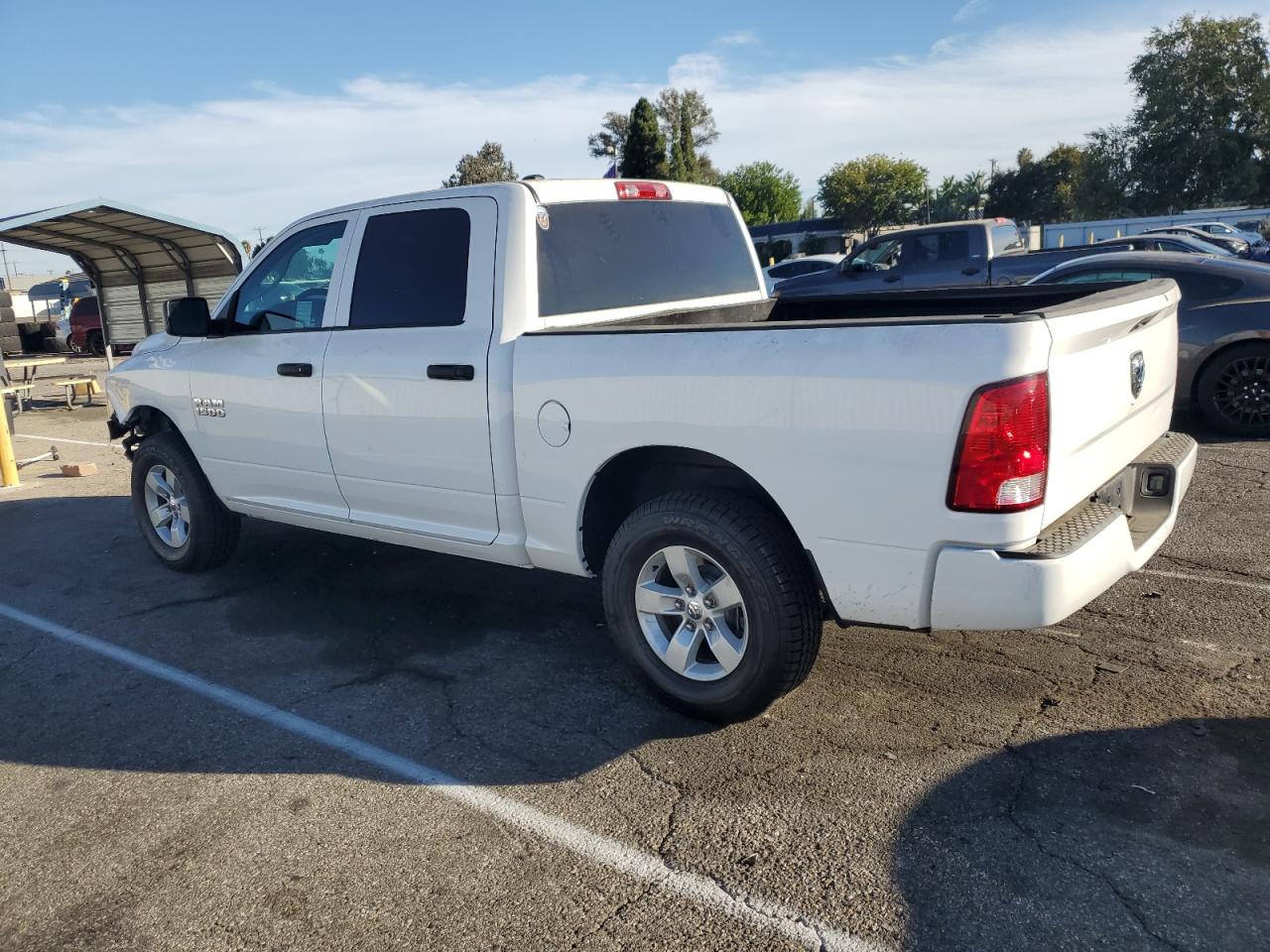 2018 RAM 1500 VIN 1C6RR6KG6JS141596 Copart auction photo, front end / minor dent/scratches damage thumbnail 2