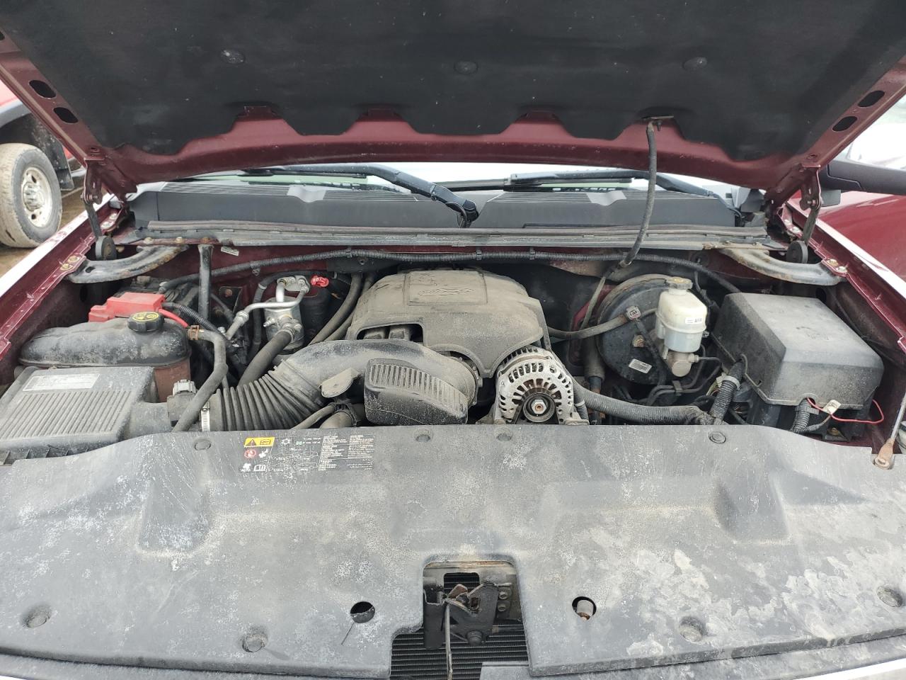 2013 Chevrolet Silverado VIN 3GCPKREA0DG326588 Copart auction photo, front end / rear end damage thumbnail 11