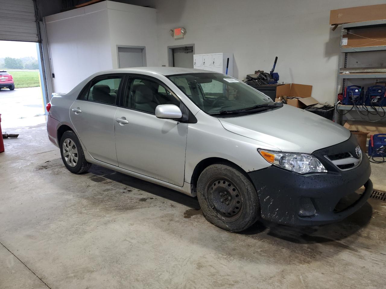 2011 Toyota Corolla VIN JTDBU4EE6BJ108418 Copart auction photo, front end / side damage thumbnail 4