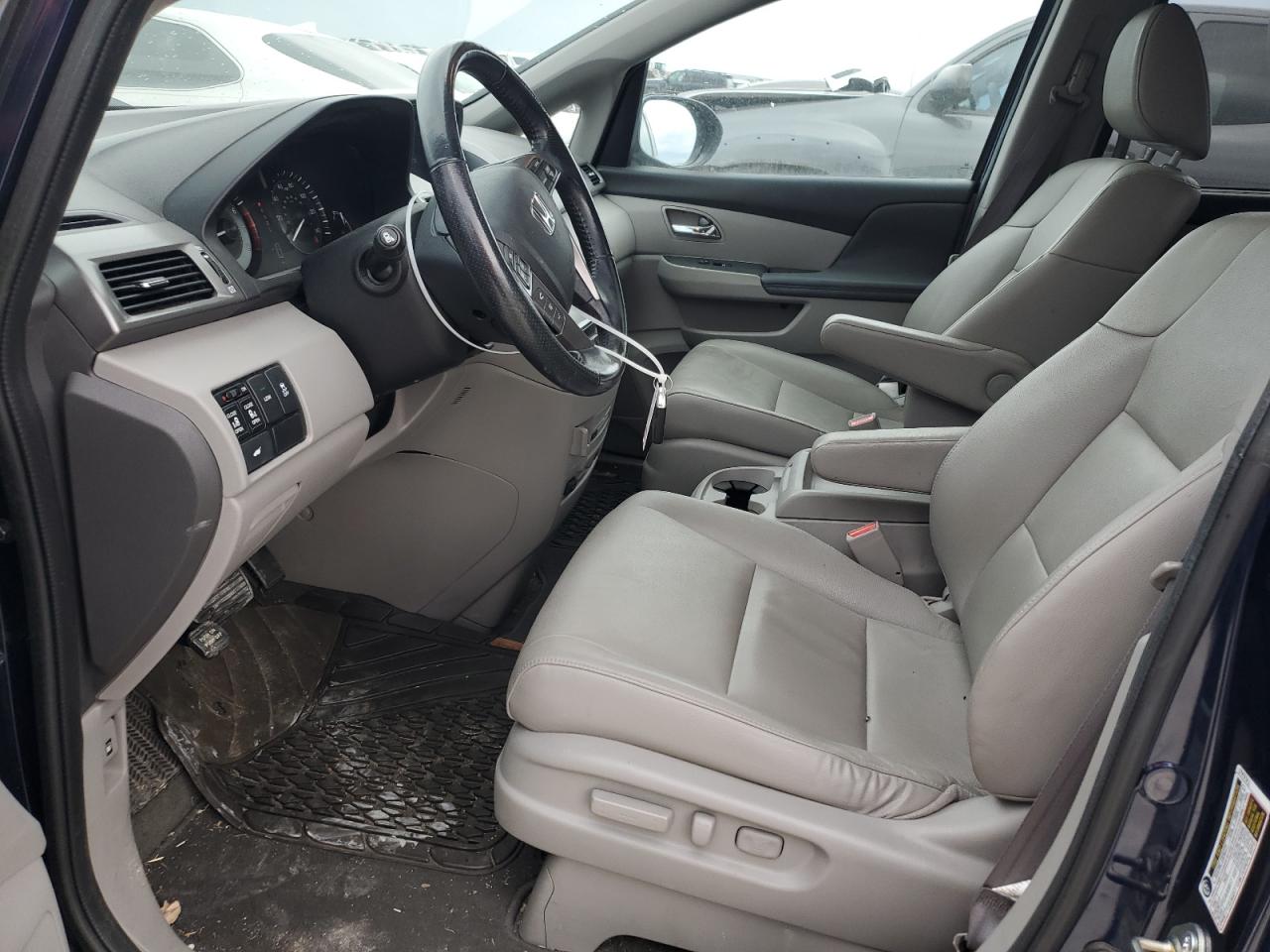 2016 Honda Odyssey VIN 5FNRL5H64GB071217 Copart auction photo, rear end damage thumbnail 7