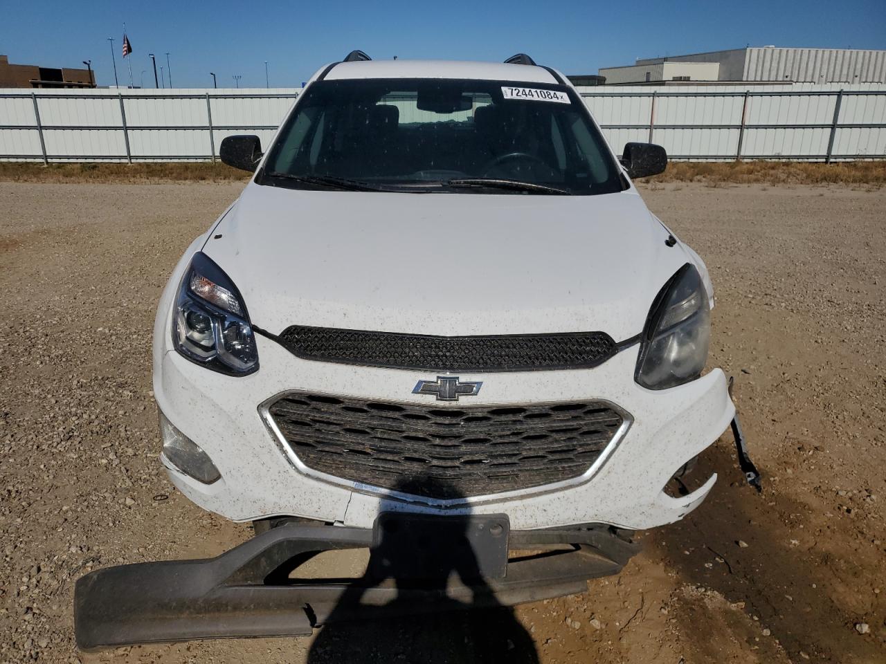 2017 Chevrolet Equinox VIN 2GNFLFEK8H6285474 Copart auction photo, front end / side damage thumbnail 5