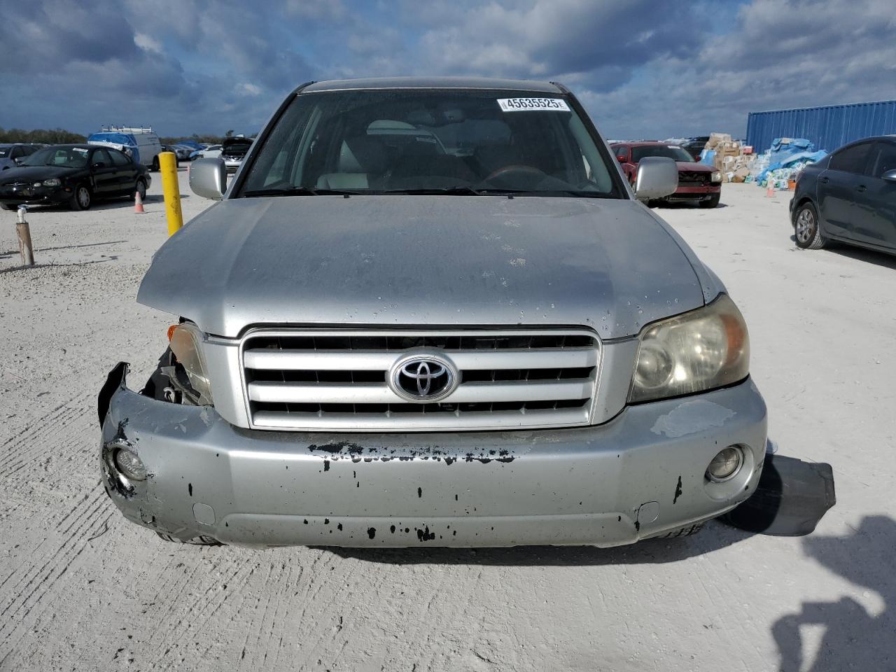 2006 Toyota Highlander VIN JTEEP21A860184290 Copart auction photo, front end damage thumbnail 5