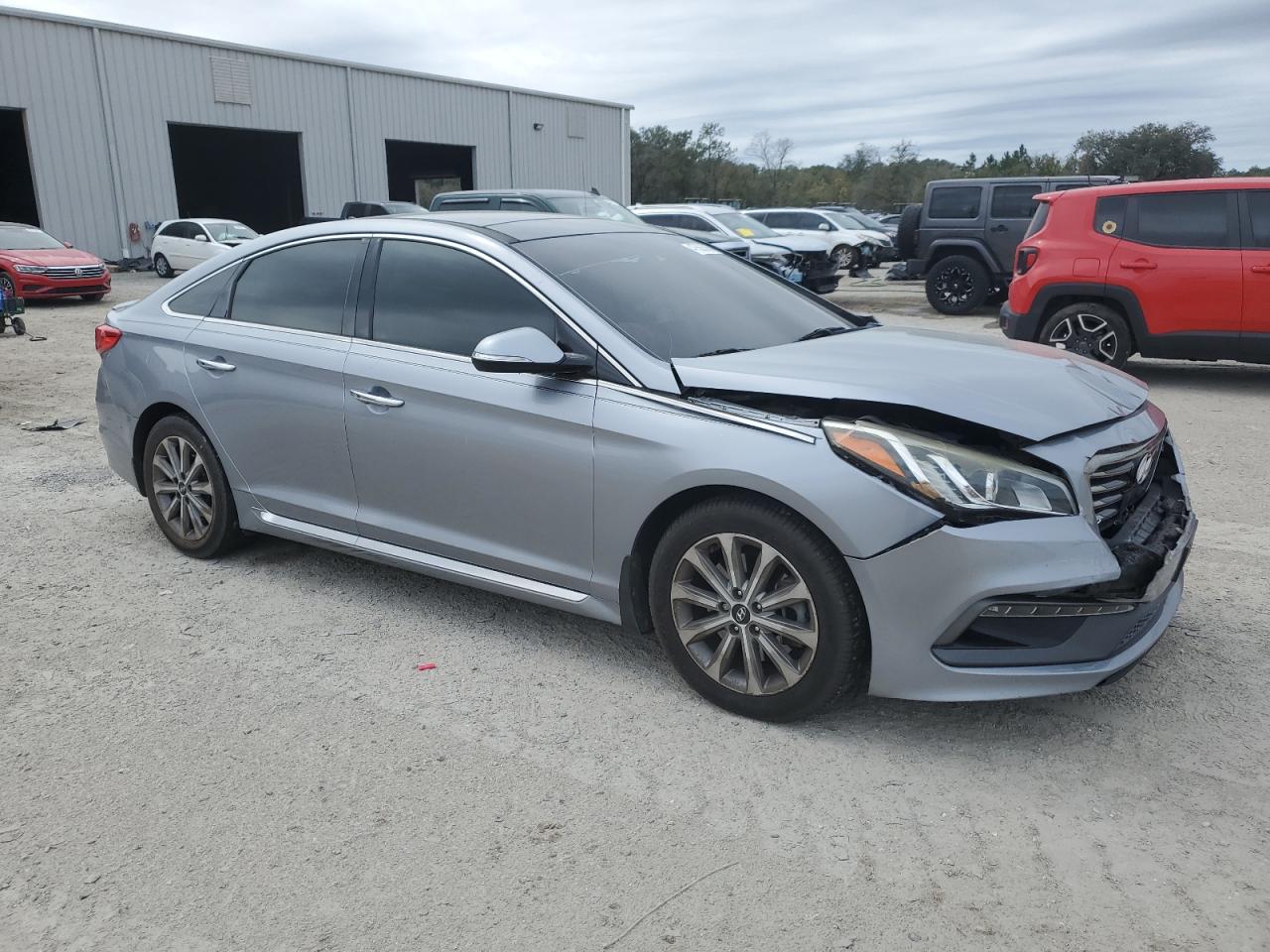 2016 Hyundai Sonata VIN 5NPE34AF6GH289003 Copart auction photo, front end damage thumbnail 4