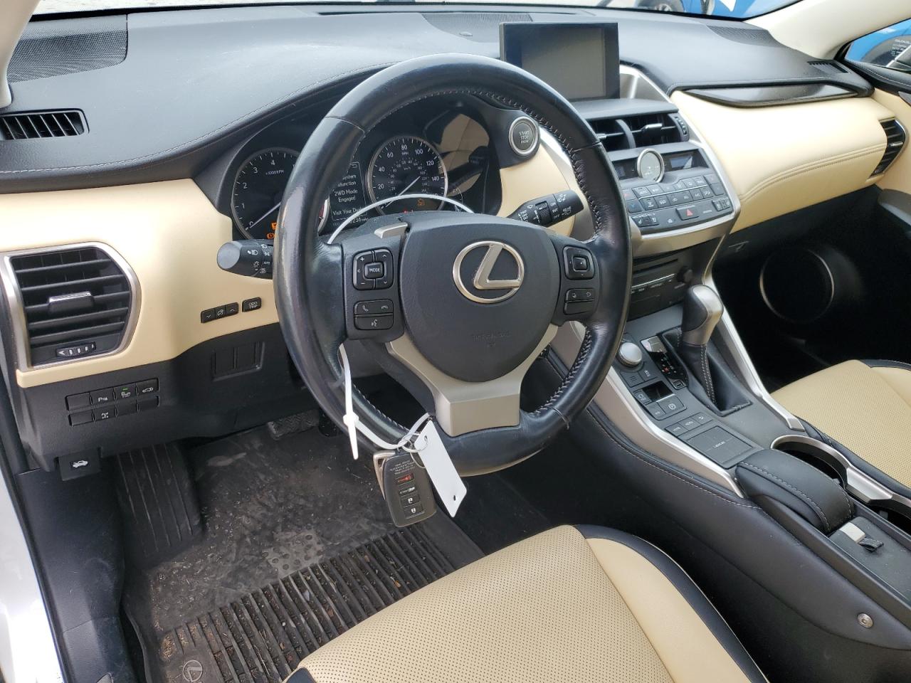 2016 Lexus NX VIN JTJBARBZ2G2088132 Copart auction photo, front end / rear end damage thumbnail 8