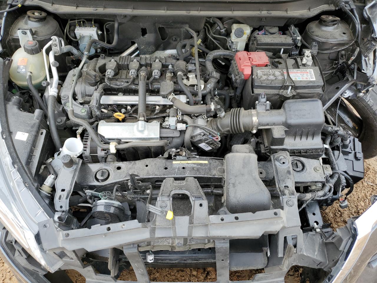 2021 Nissan Kicks VIN 3N1CP5BV7ML493993 Copart auction photo, front end / side damage thumbnail 13