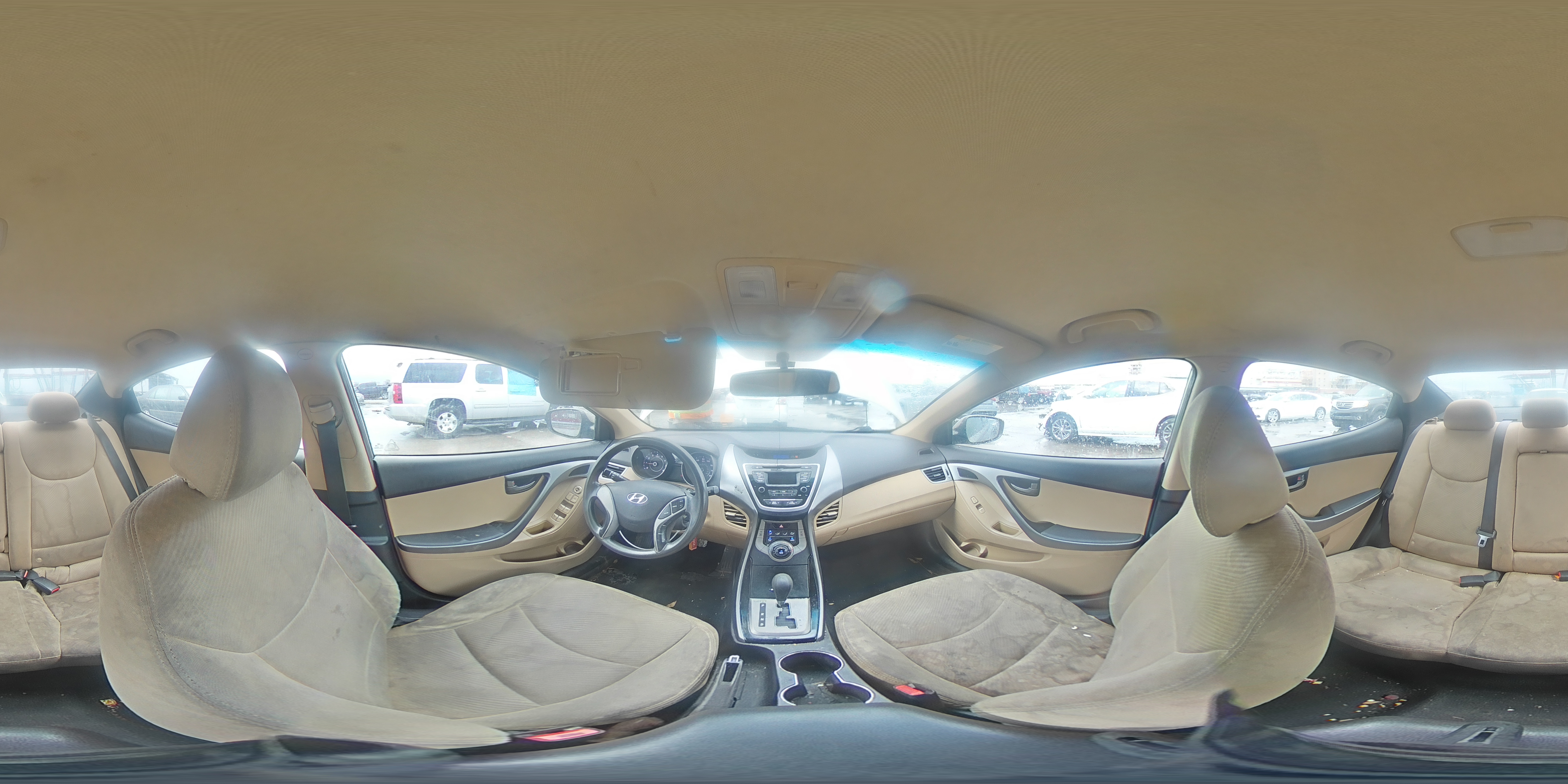2013 Hyundai Elantra VIN 5NPDH4AE7DH350164 Copart auction photo, side damage thumbnail 13