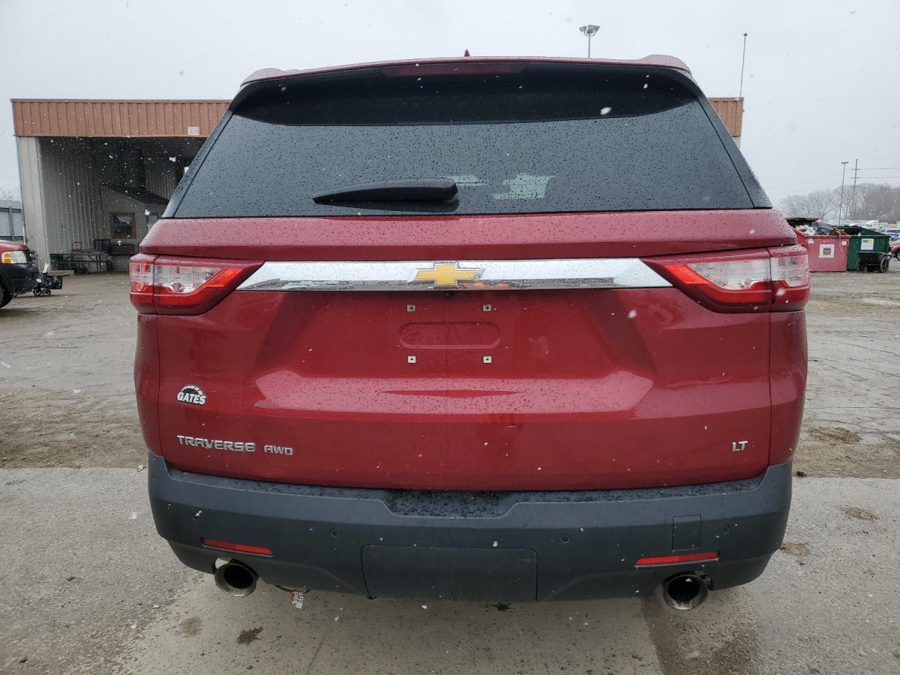 2018 Chevrolet Traverse VIN 1GNEVGKW8JJ269822 Copart auction photo, front end / side damage thumbnail 6