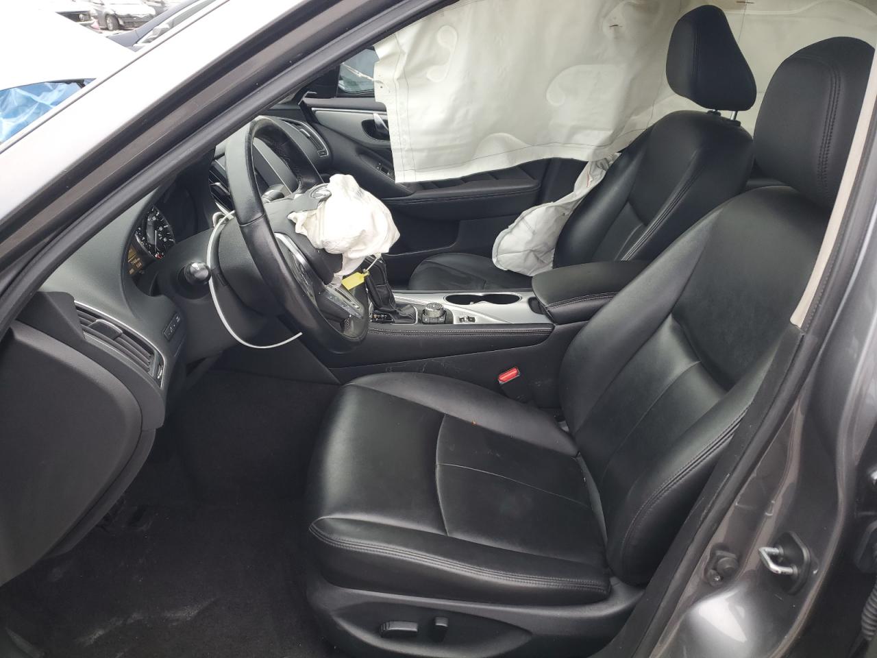 2021 Infiniti Q50 VIN JN1EV7BP1MM702047 Copart auction photo, front end / side damage thumbnail 7