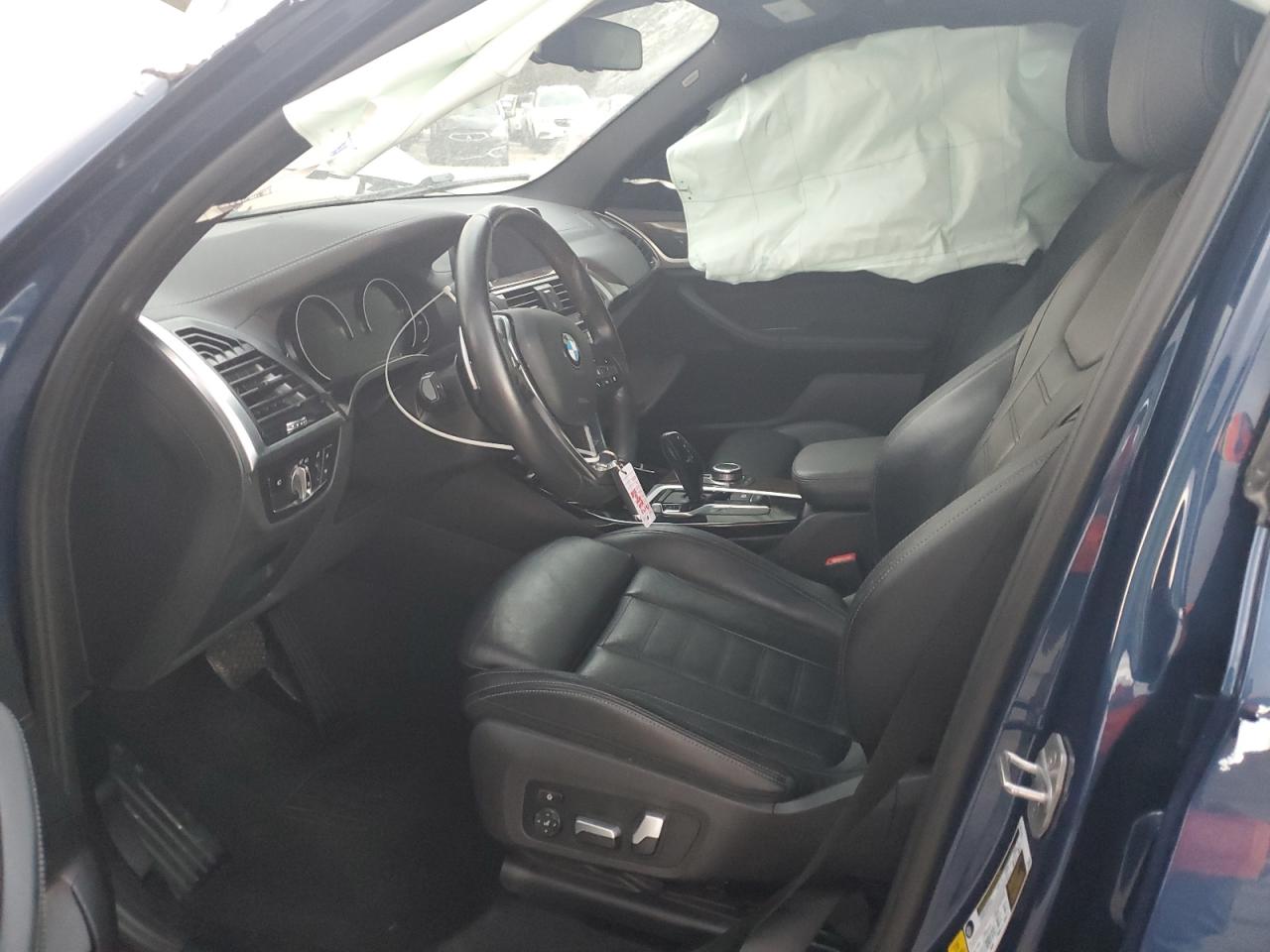 2020 BMW X3 VIN 5UXTY3C02L9C80637 Copart auction photo, undercarriage damage thumbnail 7
