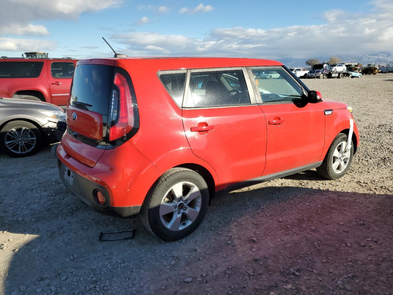 2019 KIA Soul VIN KNDJN2A25K7653239 Copart auction photo, front end damage thumbnail 3