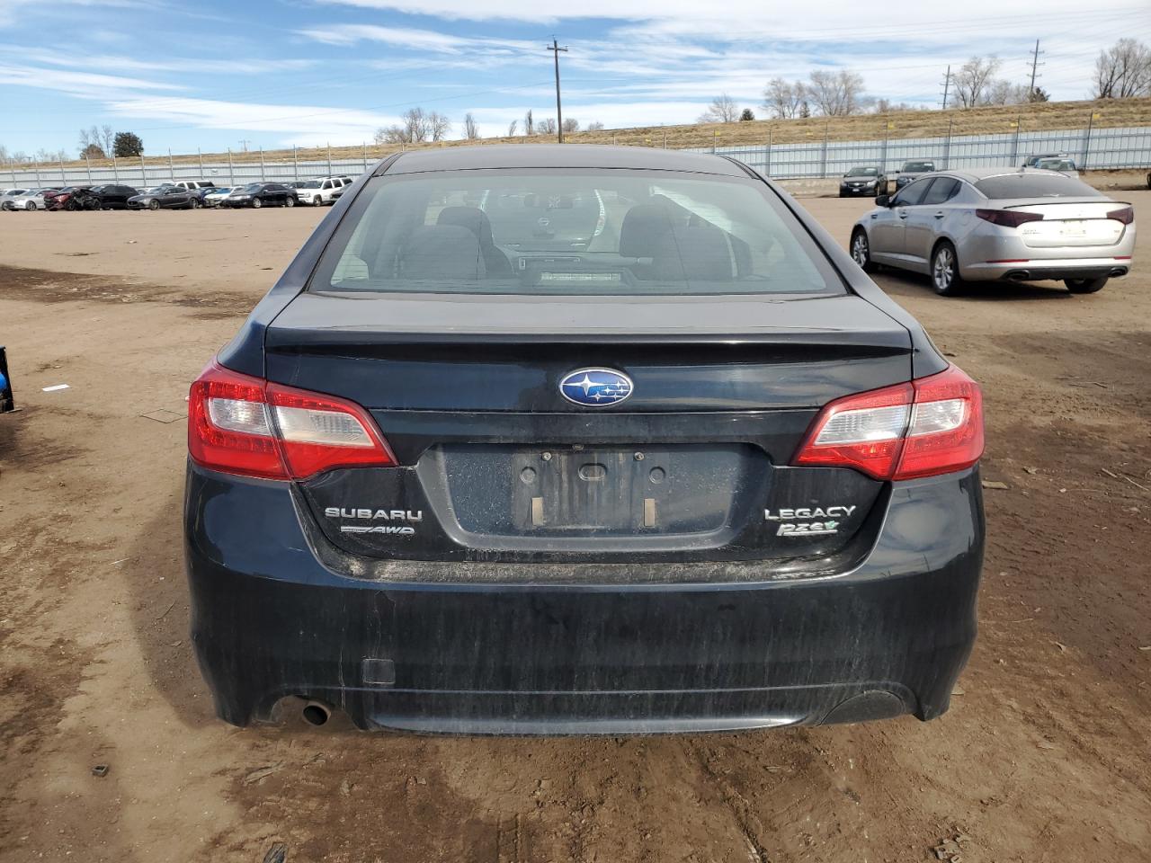 2015 Subaru Legacy VIN 4S3BNAA66F3056776 Copart auction photo, side damage thumbnail 6