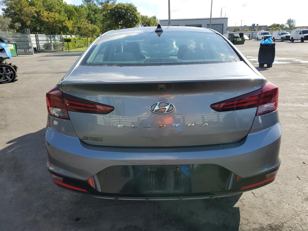 2019 Hyundai Elantra VIN 5NPD84LF4KH442934 Copart auction photo, front end damage thumbnail 6