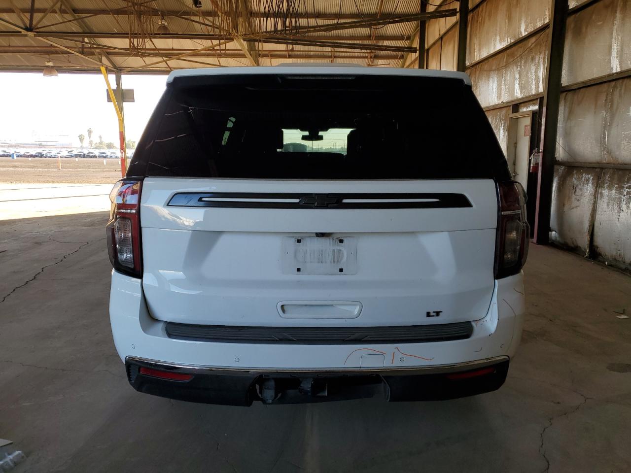 2021 Chevrolet Suburban VIN 1GNSCCKD9MR381650 Copart auction photo, front end damage thumbnail 6