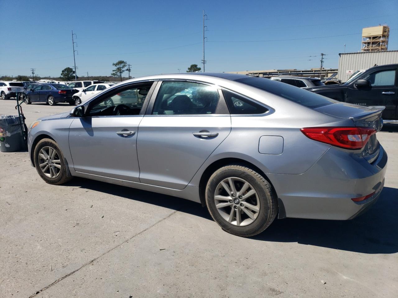 2015 Hyundai Sonata VIN 5NPE24AF1FH198626 Copart auction photo, mechanical / vandalism damage thumbnail 2