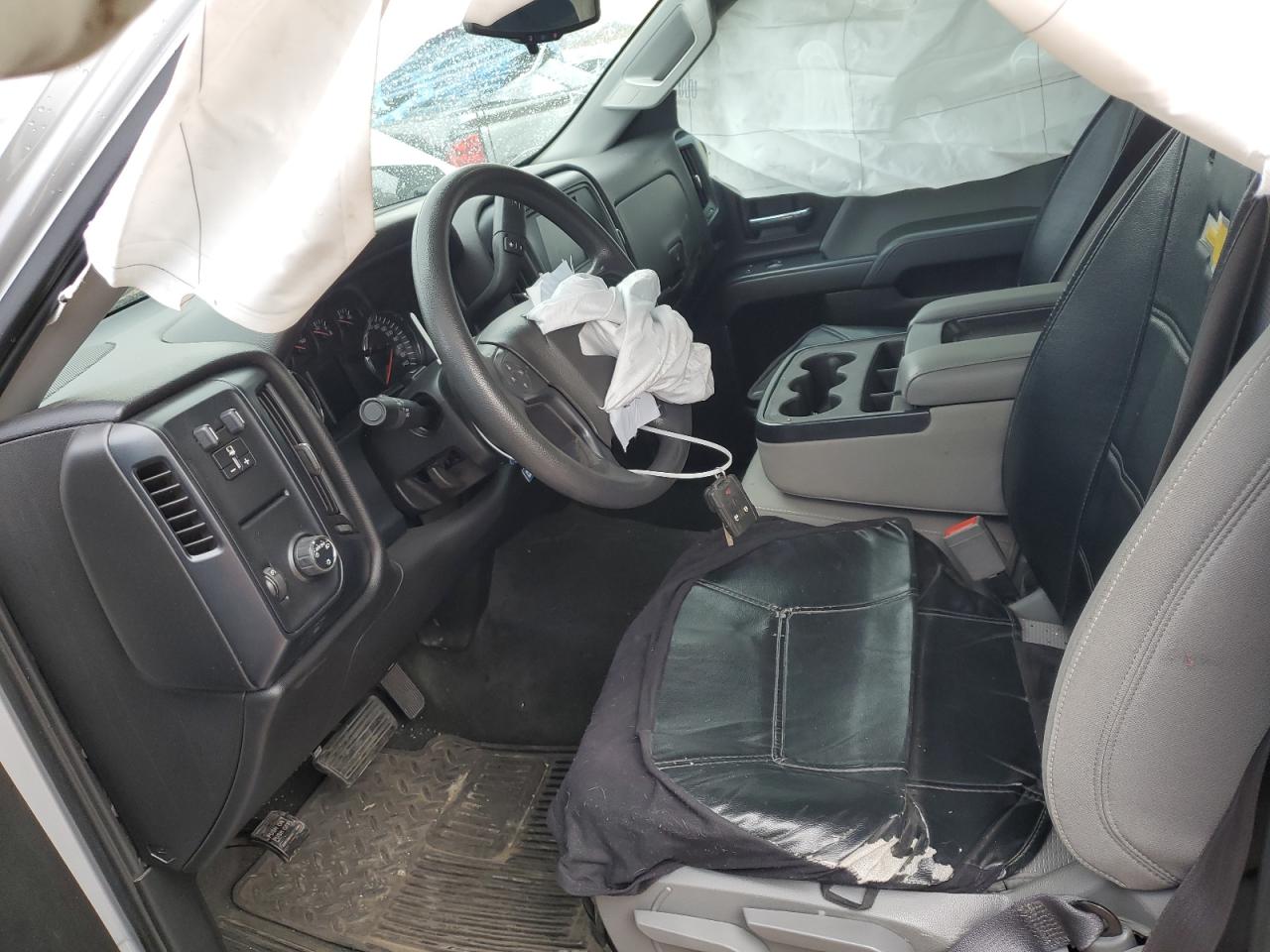 2017 Chevrolet Silverado VIN 1GCRCNEC5HZ138767 Copart auction photo, front end / side damage thumbnail 7