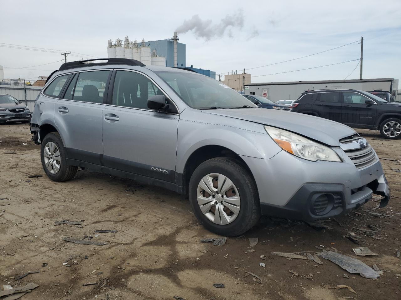 2013 Subaru Outback VIN 4S4BRCAC9D3217183 Copart auction photo, rear end / front end damage thumbnail 4