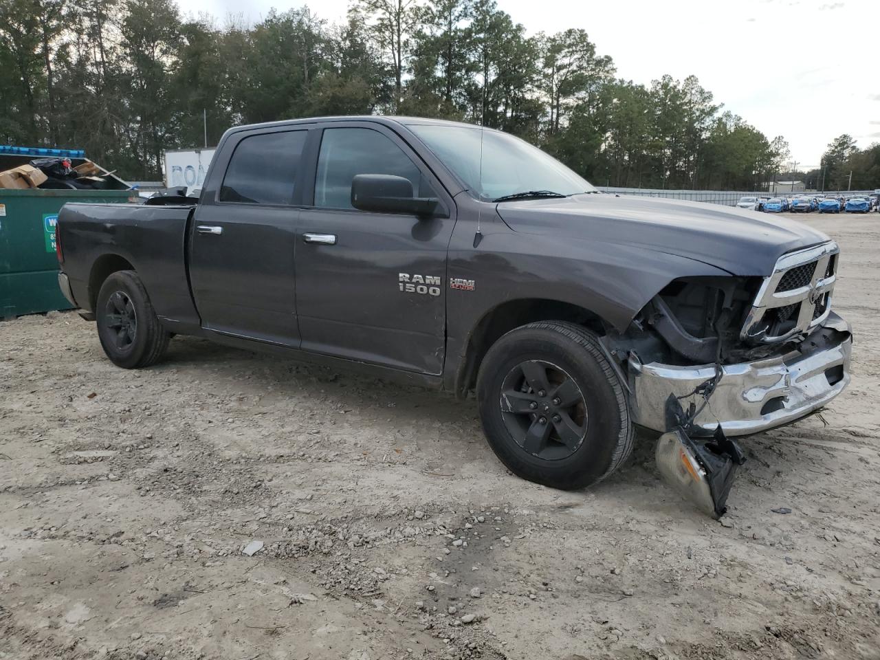 2017 RAM 1500 VIN 1C6RR6TT3HS654956 Copart auction photo, front end damage thumbnail 4