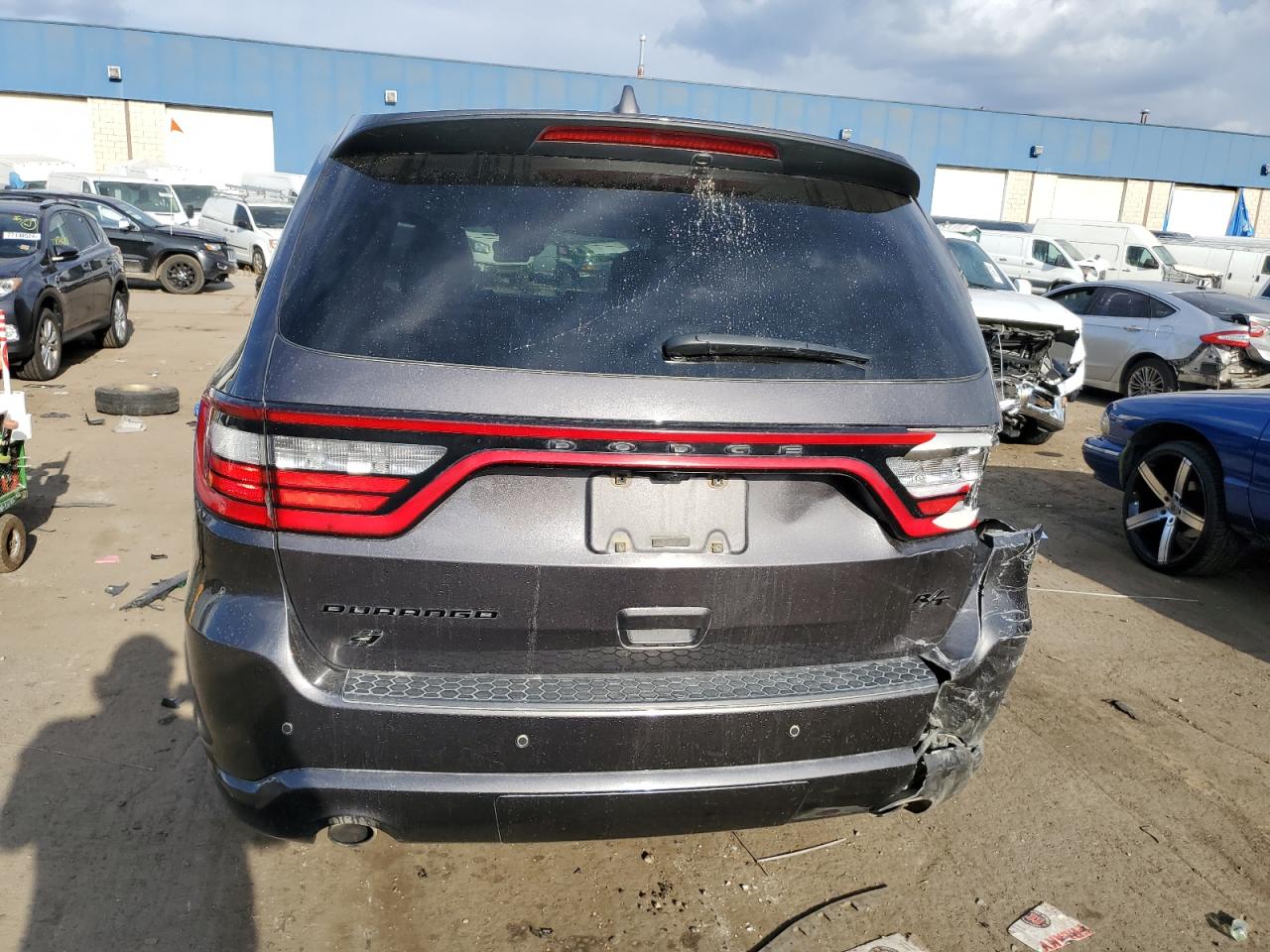 2021 Dodge Durango VIN 1C4SDJCT5MC862658 Copart auction photo, all over damage thumbnail 6