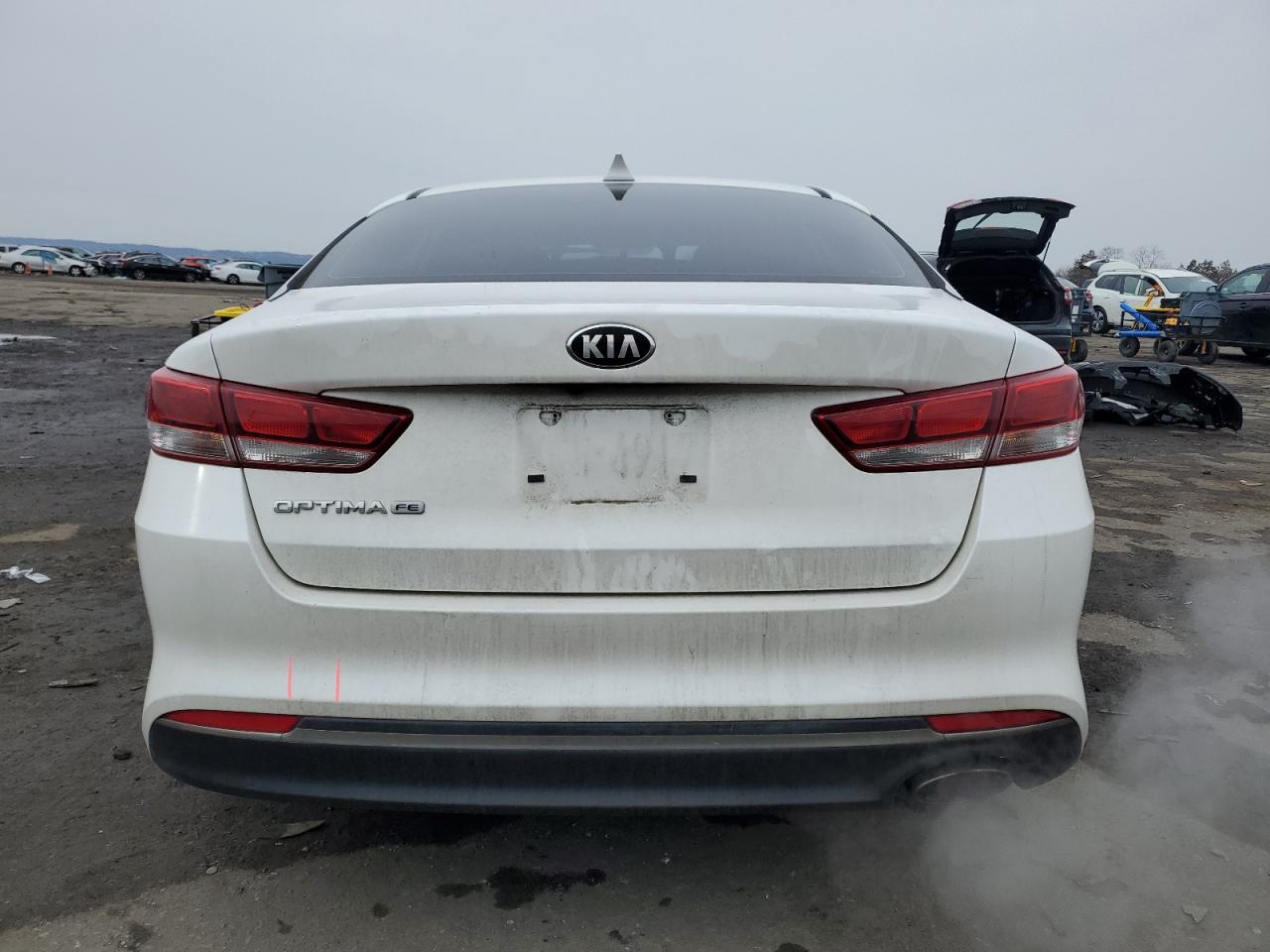 2016 KIA Optima VIN KNAGT4L37G5071273 Copart auction photo, front end damage thumbnail 6